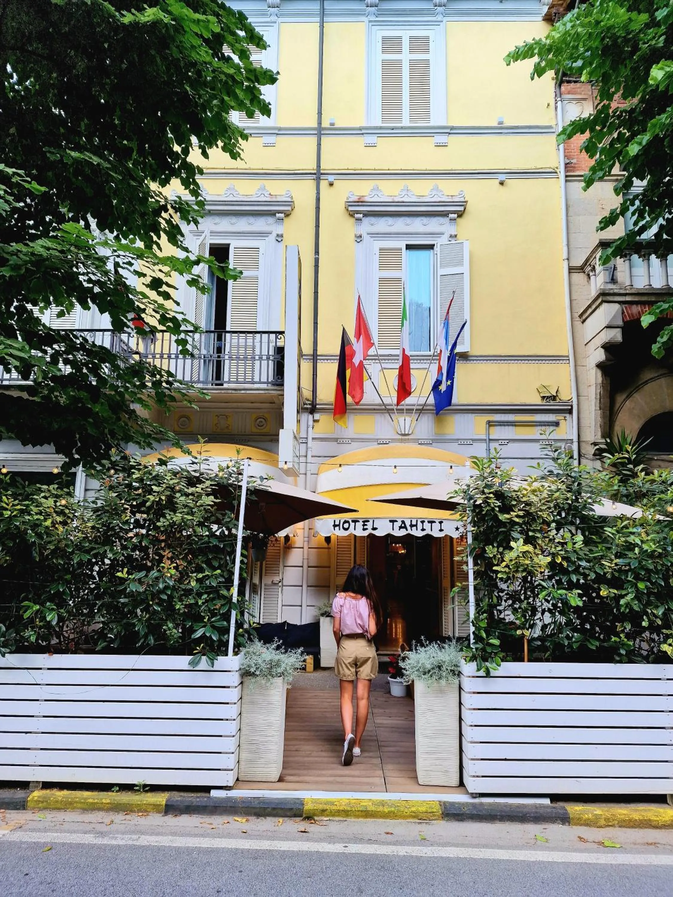 Property building in Hotel Tahiti