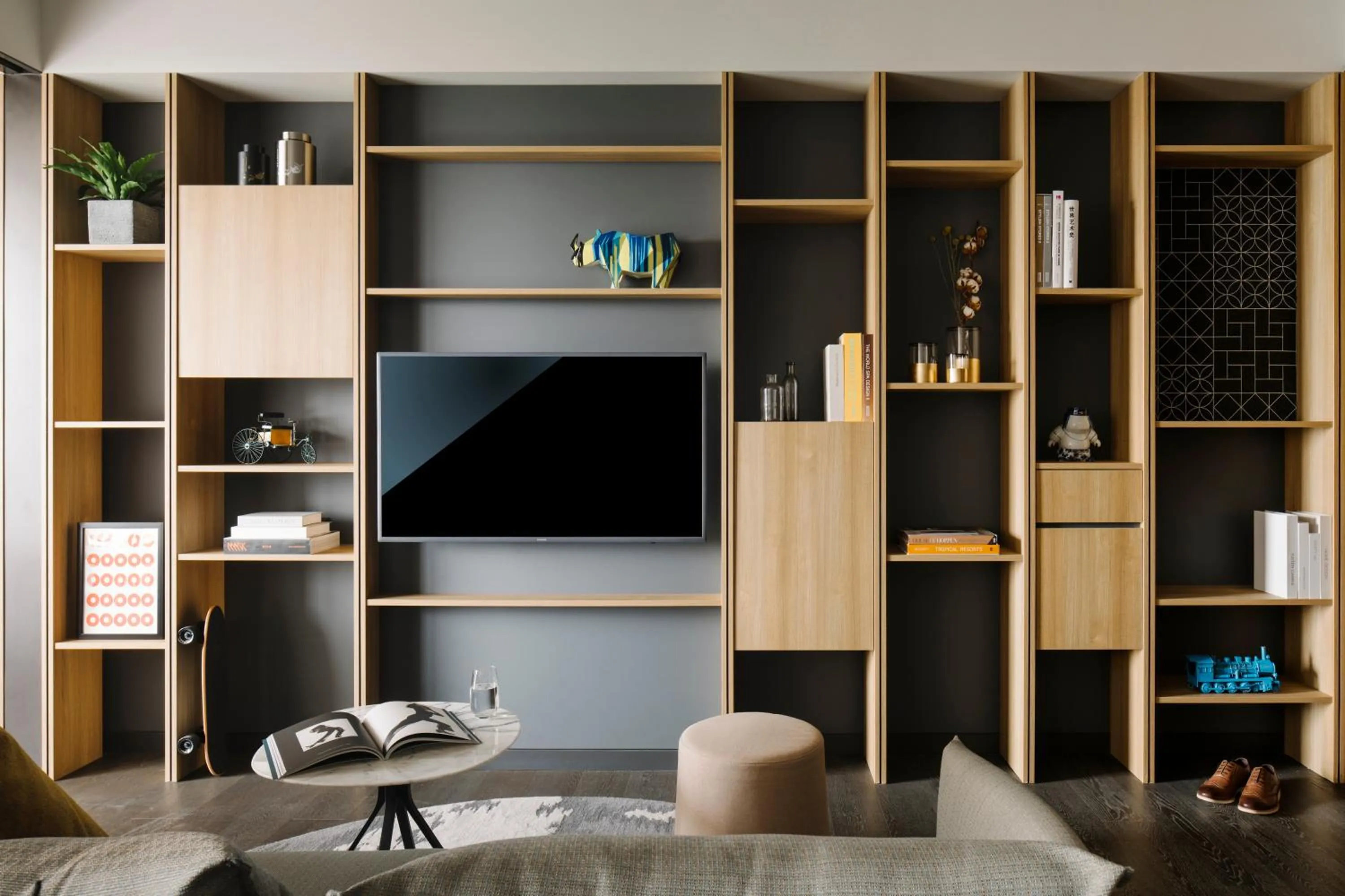 Living room in Artyzen Habitat Hongqiao Shanghai - Korean Street