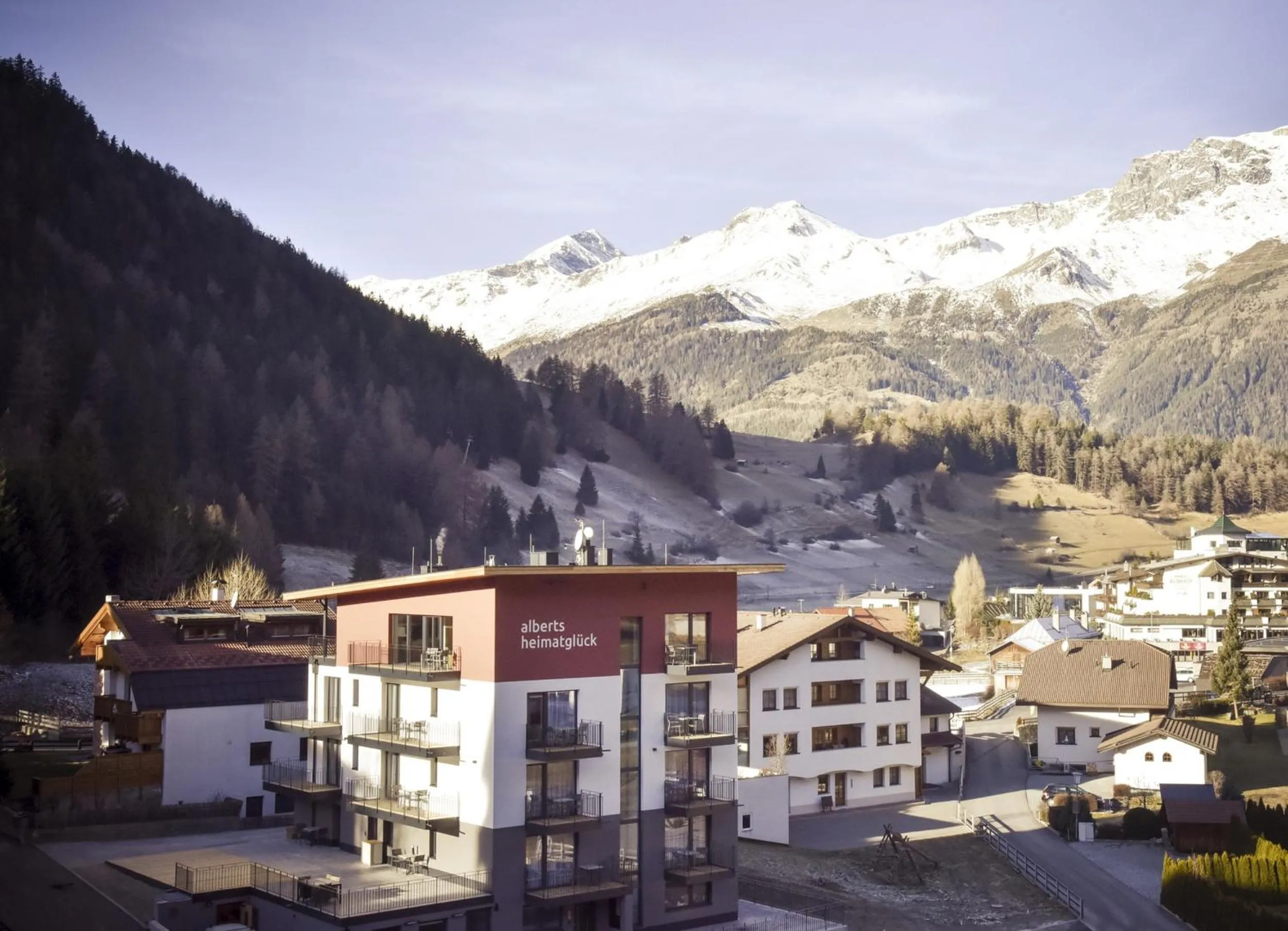Facade/entrance in Alberts Heimatglück