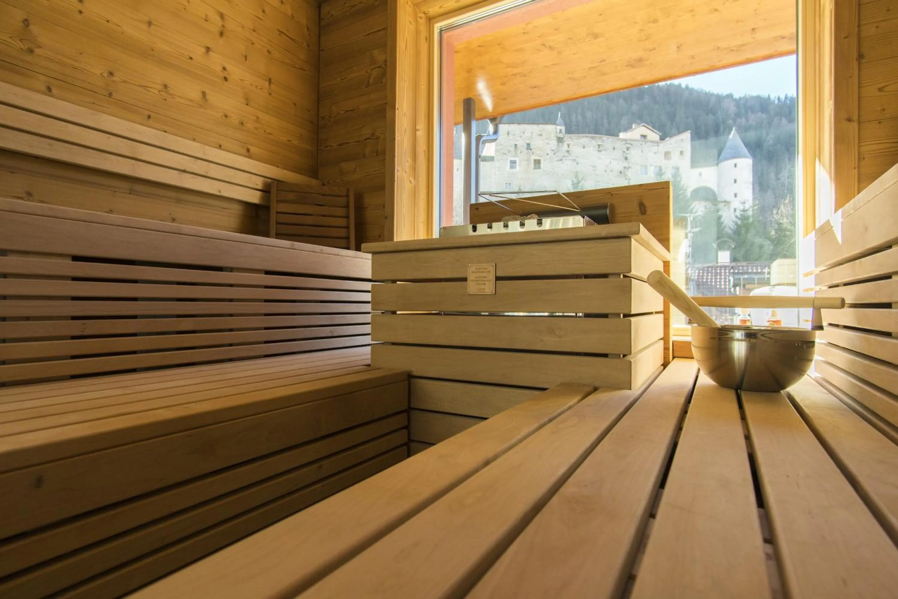 Sauna in Alberts Heimatglück