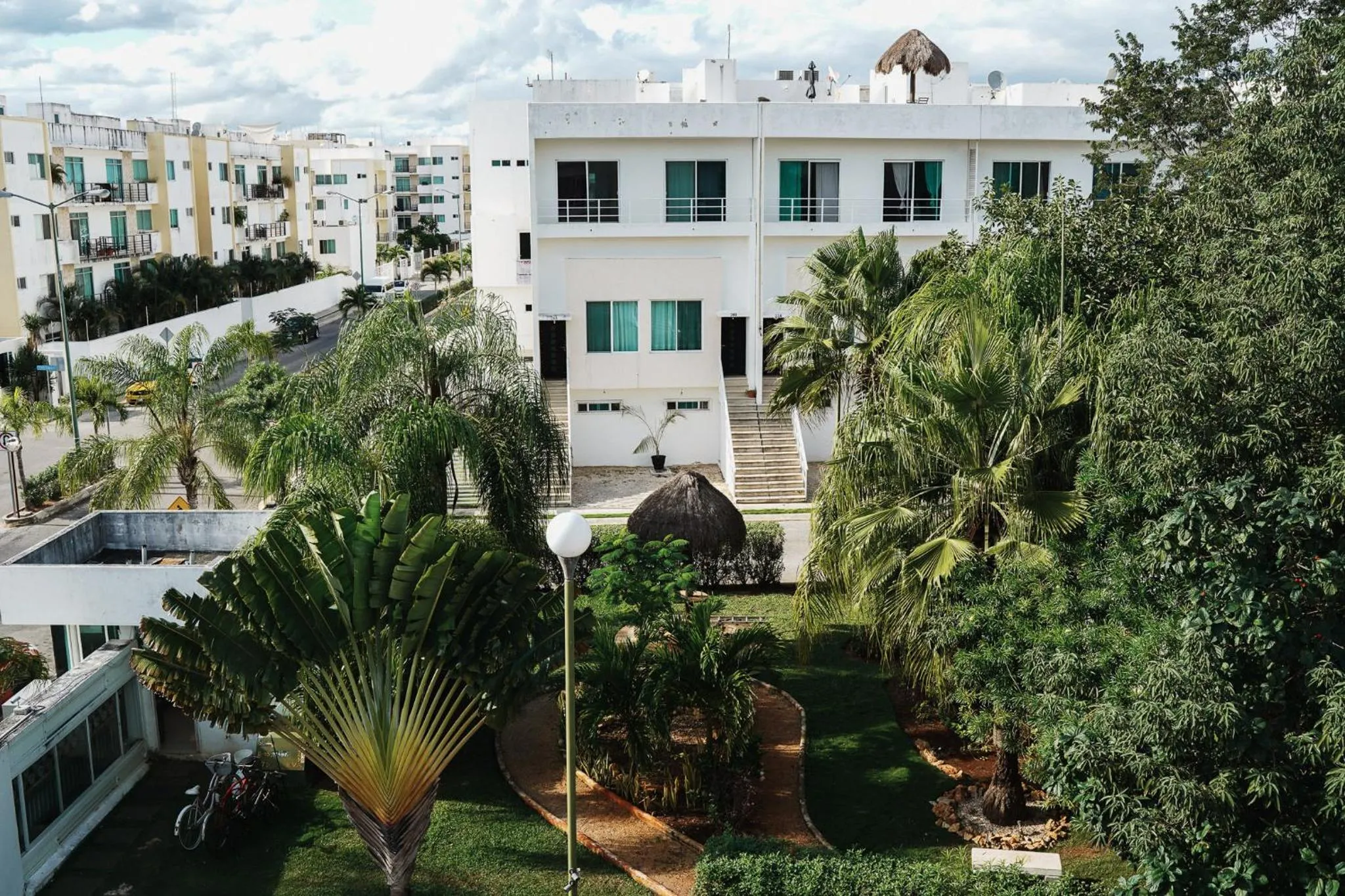 Garden view in Geek-Chic Townhouse