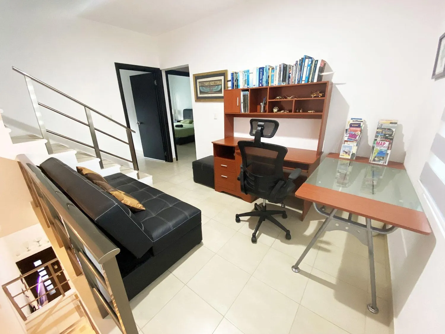 Seating area in Geek-Chic Townhouse