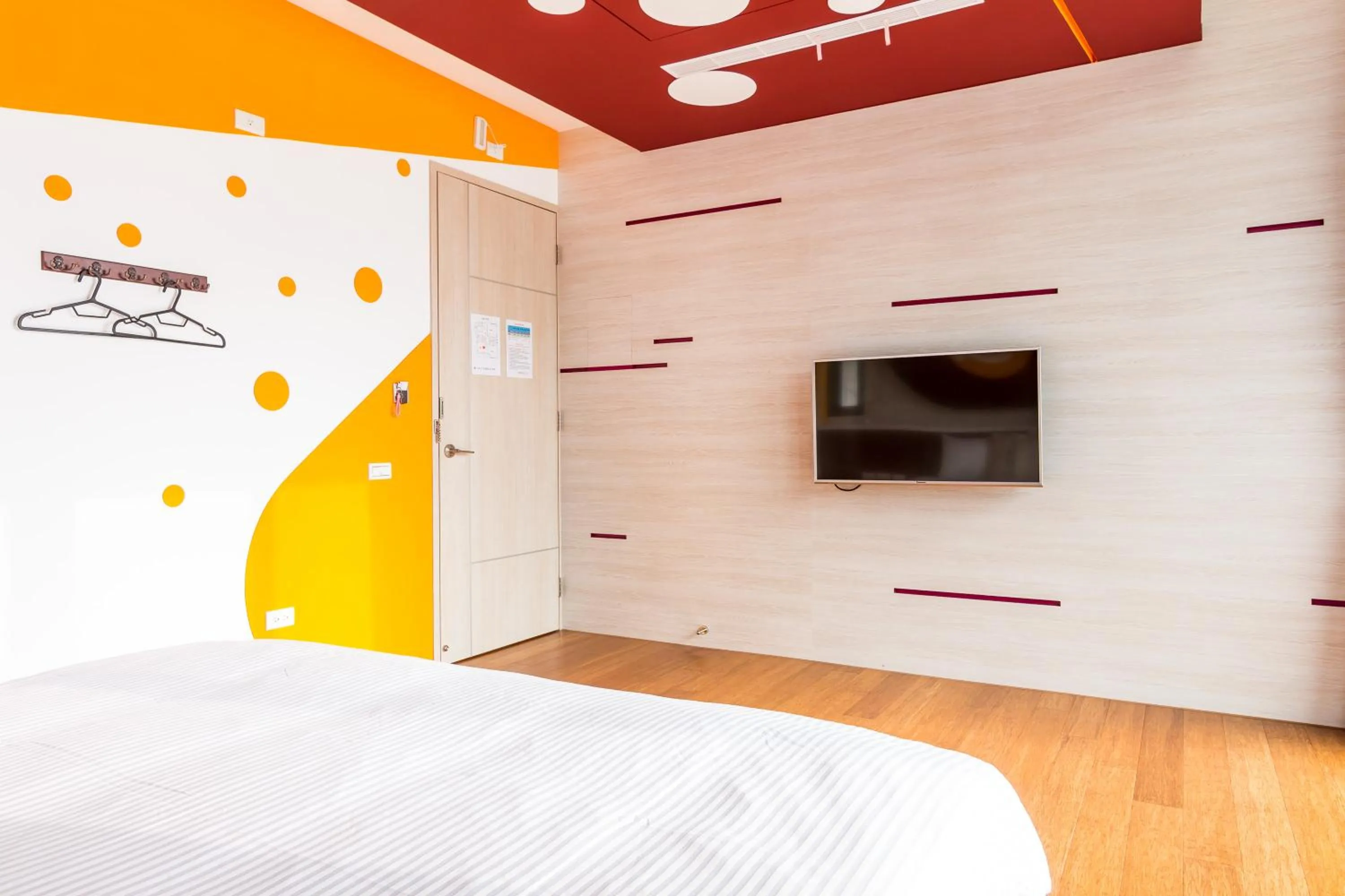 Decorative detail, Bed in CHEN FENG HOMESTAY