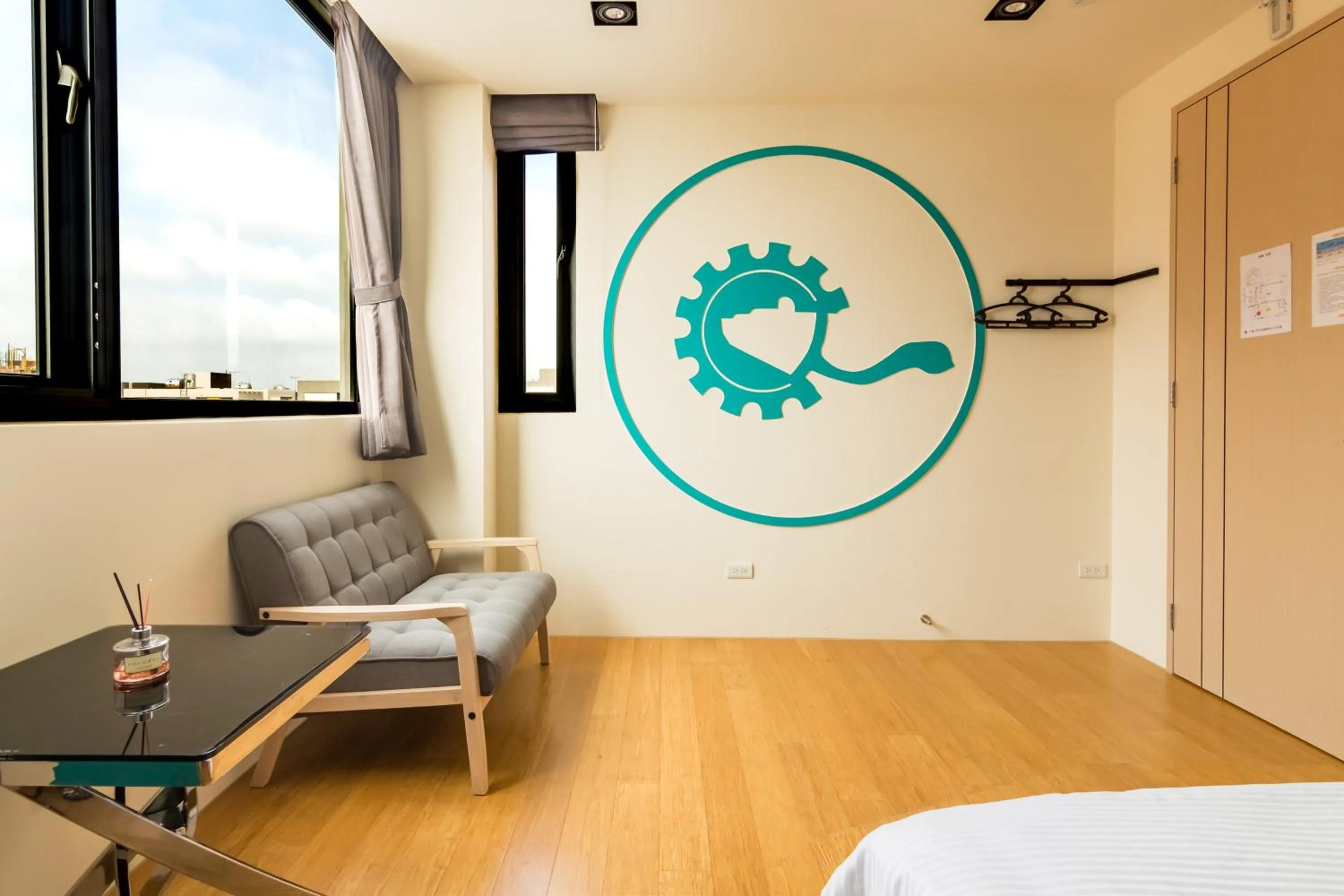 Decorative detail, Bed in CHEN FENG HOMESTAY