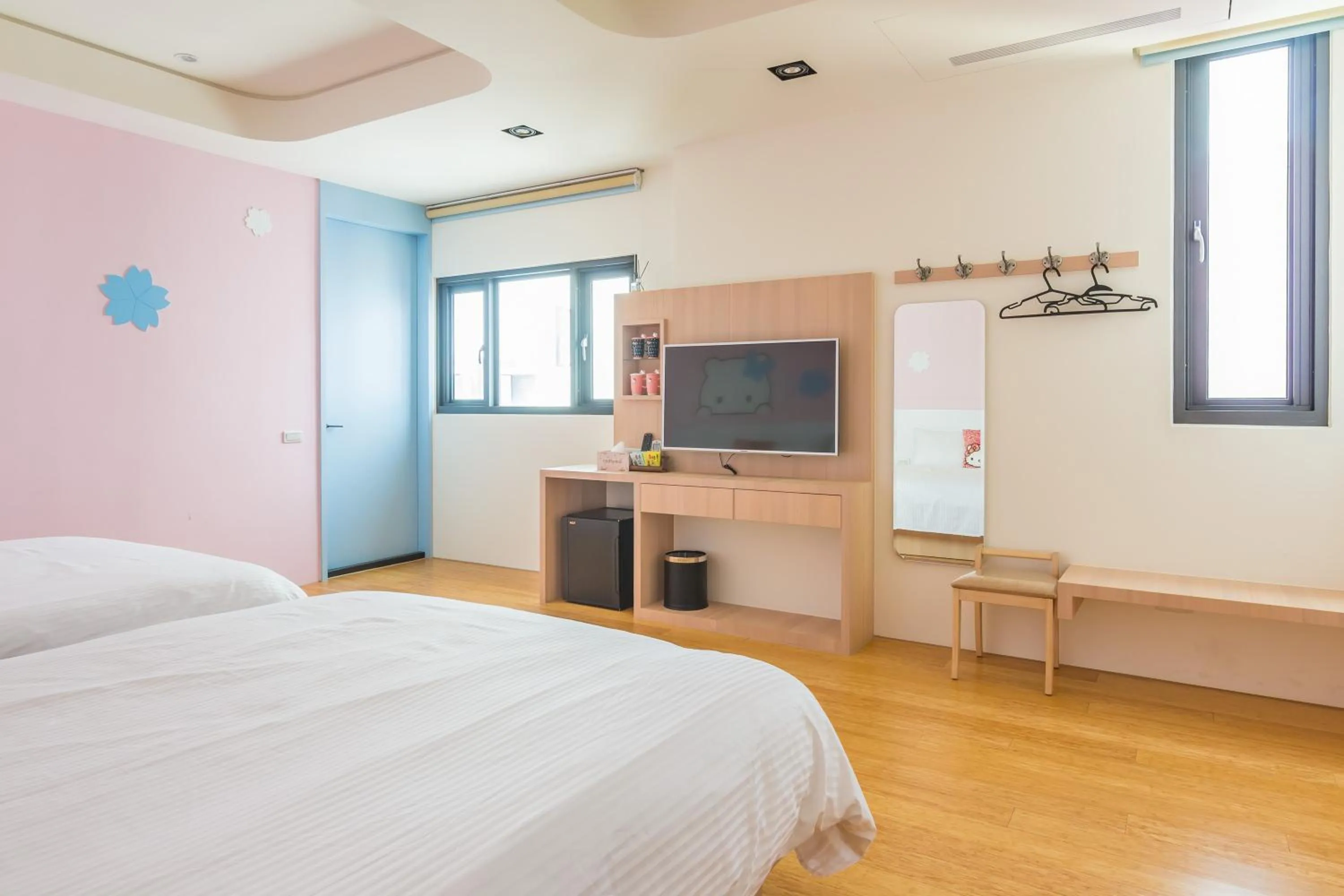 Decorative detail, Bed in CHEN FENG HOMESTAY