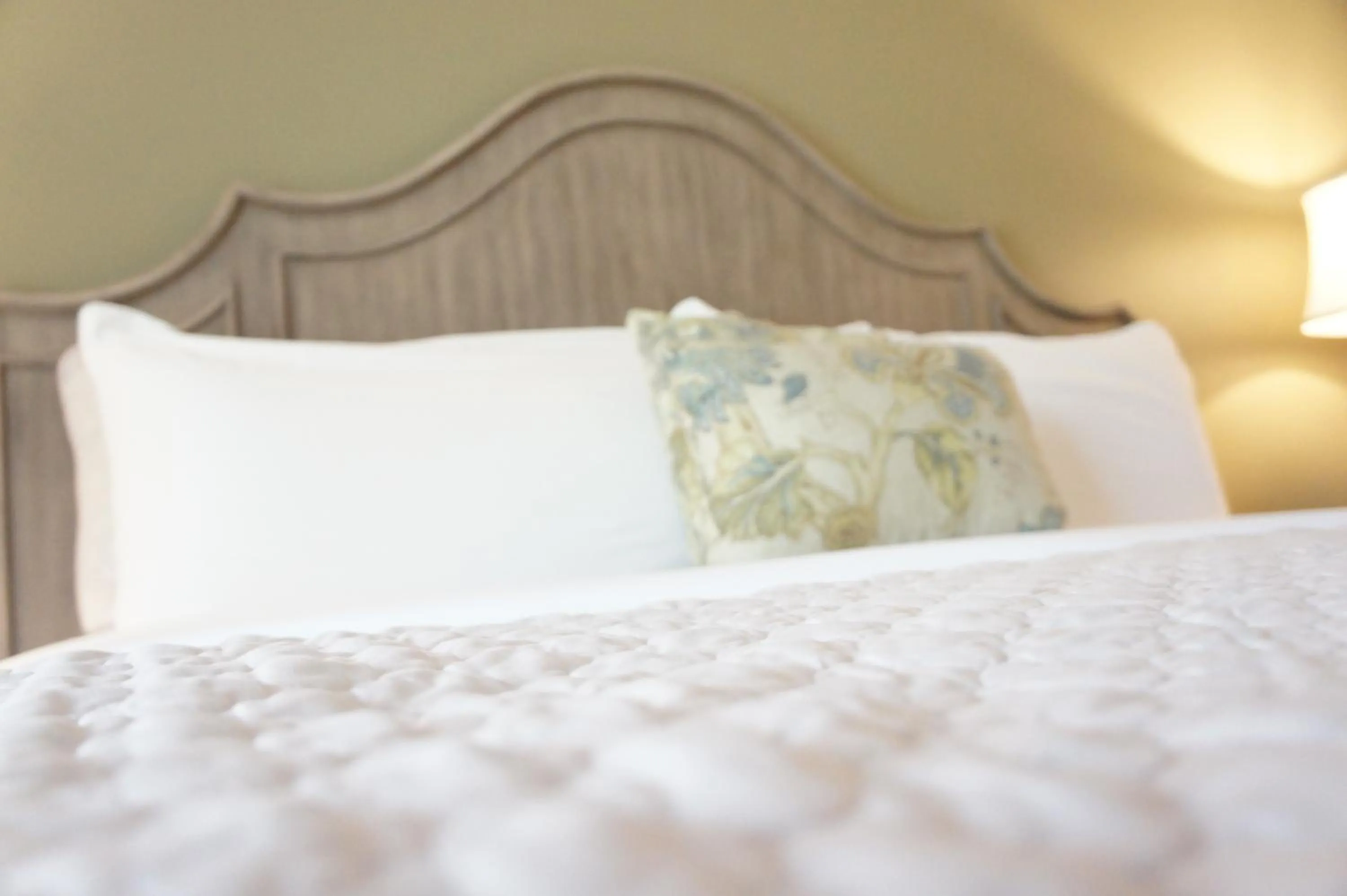 Bed in Magnolia Creek Lodge