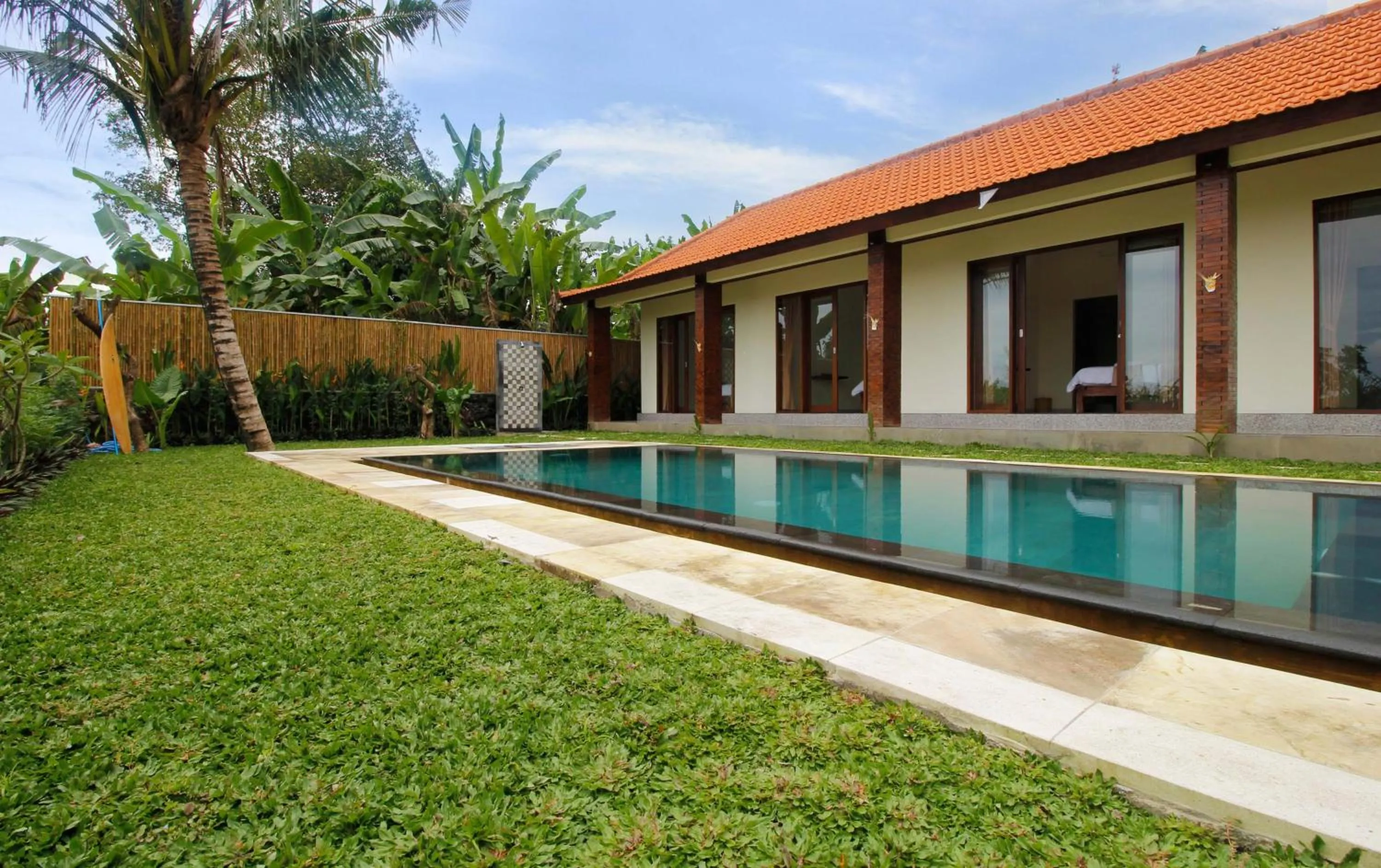 Pool view in Umah Nugraha