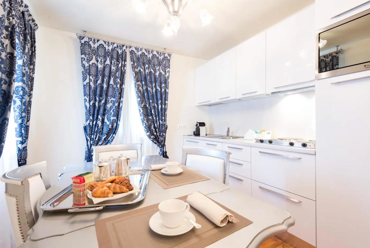 Kitchen or kitchenette in Al Bailo Di Venezia