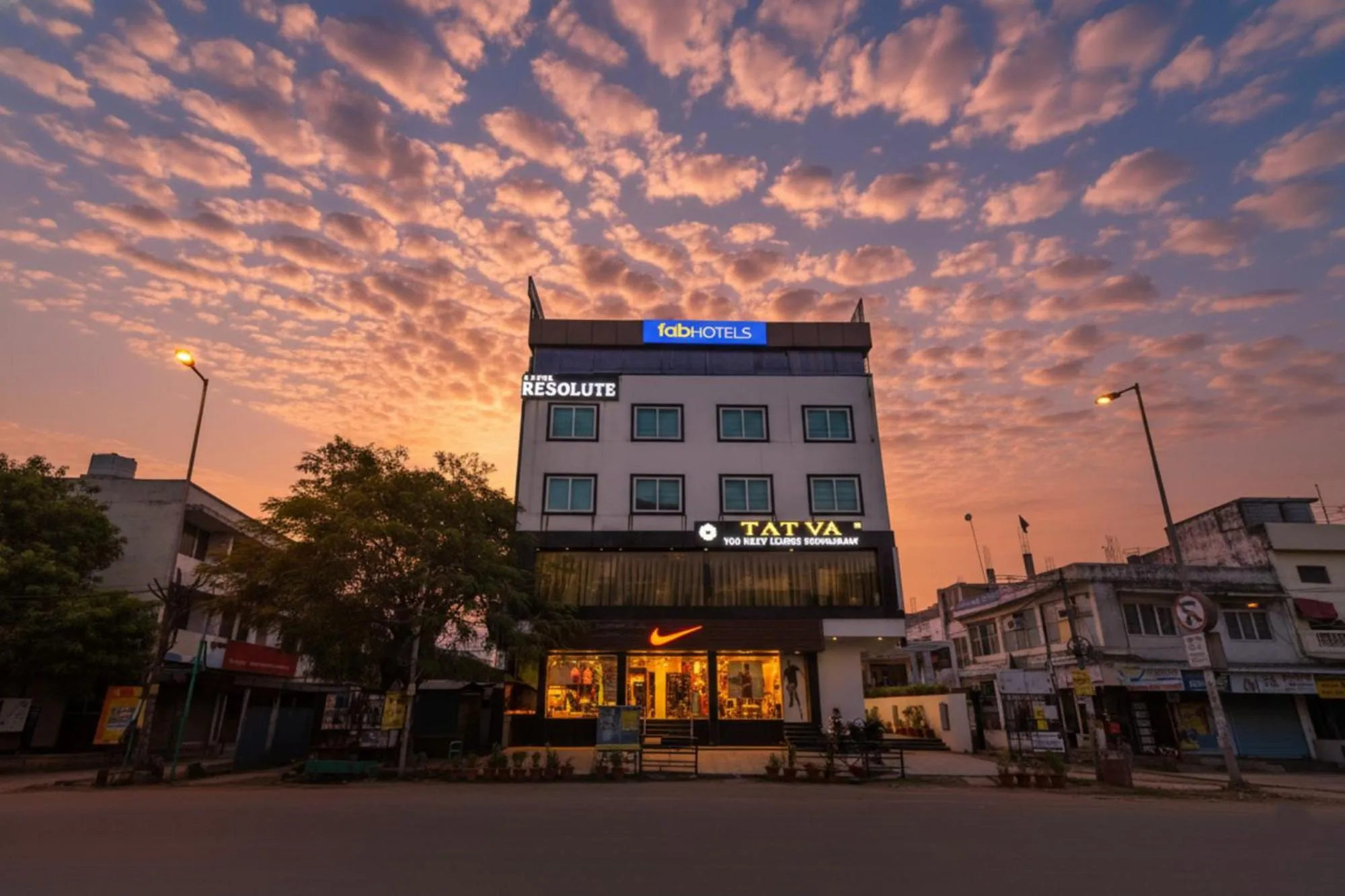 Property building in FabHotel Resolute Gopalpura