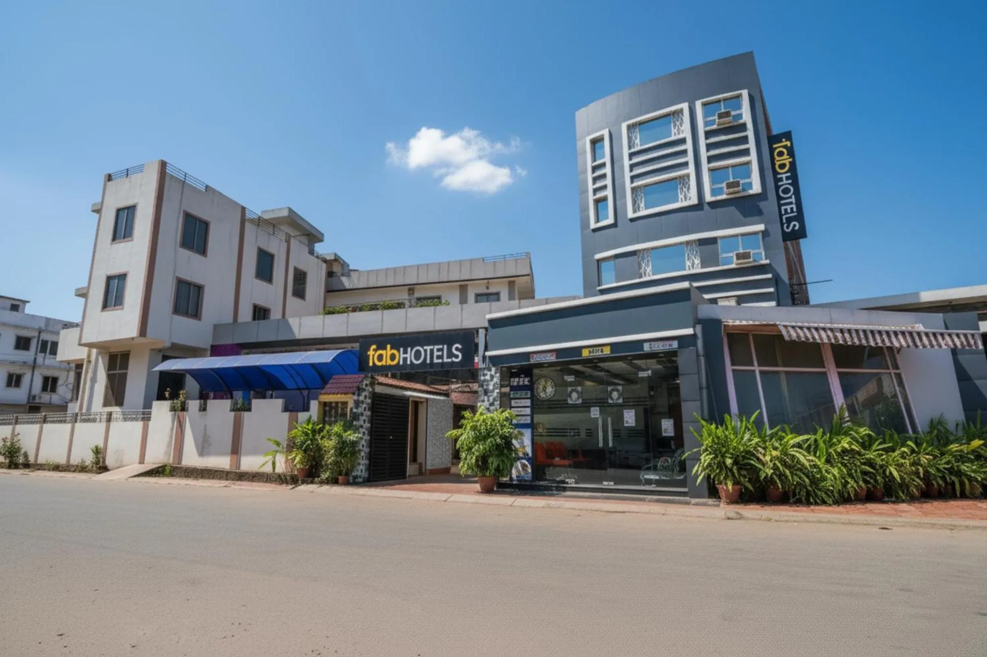 Property building in FabHotel Metro View