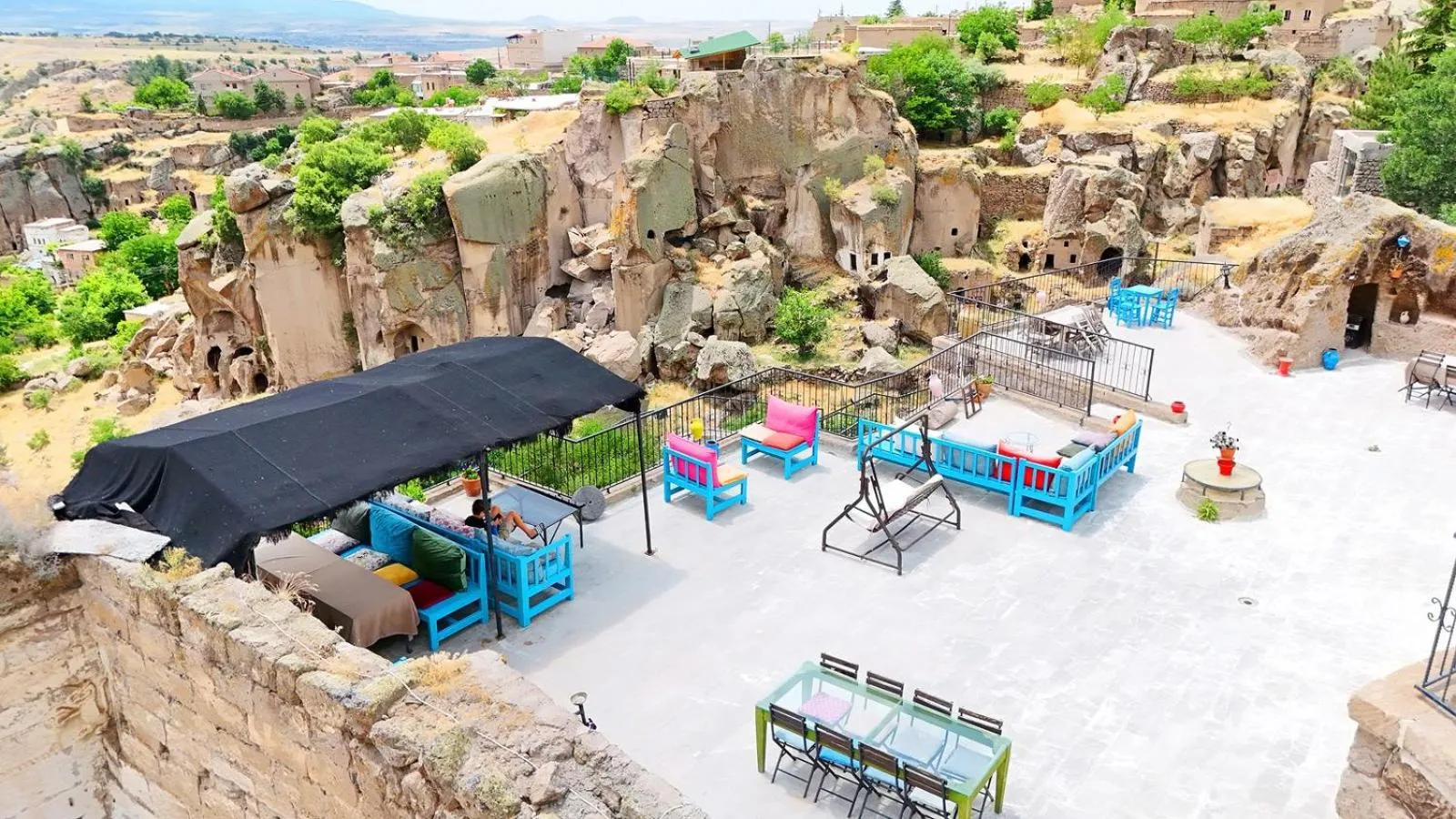 Patio in Kapadokya Ihlara Konaklari & Caves