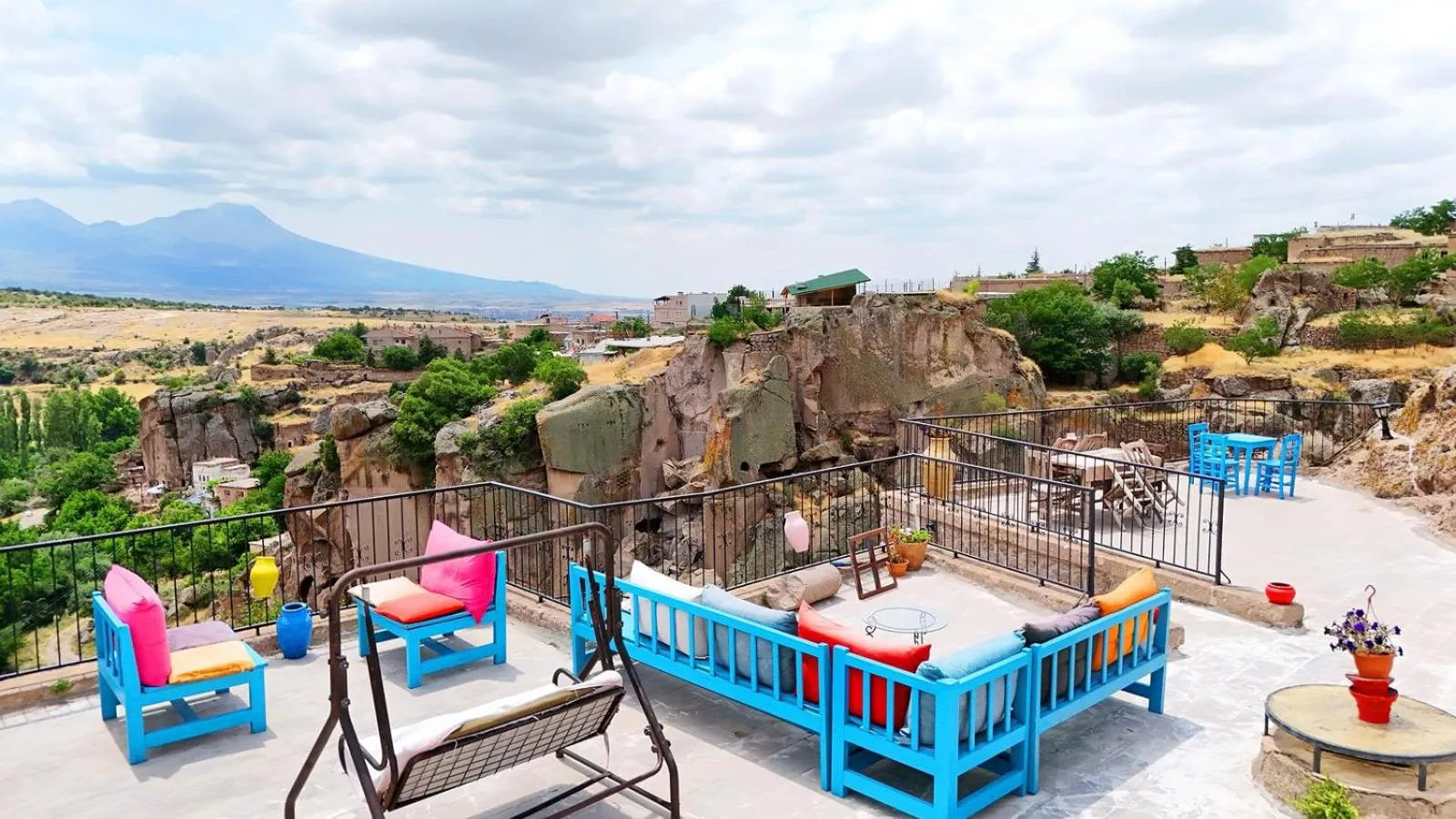 Patio in Kapadokya Ihlara Konaklari & Caves