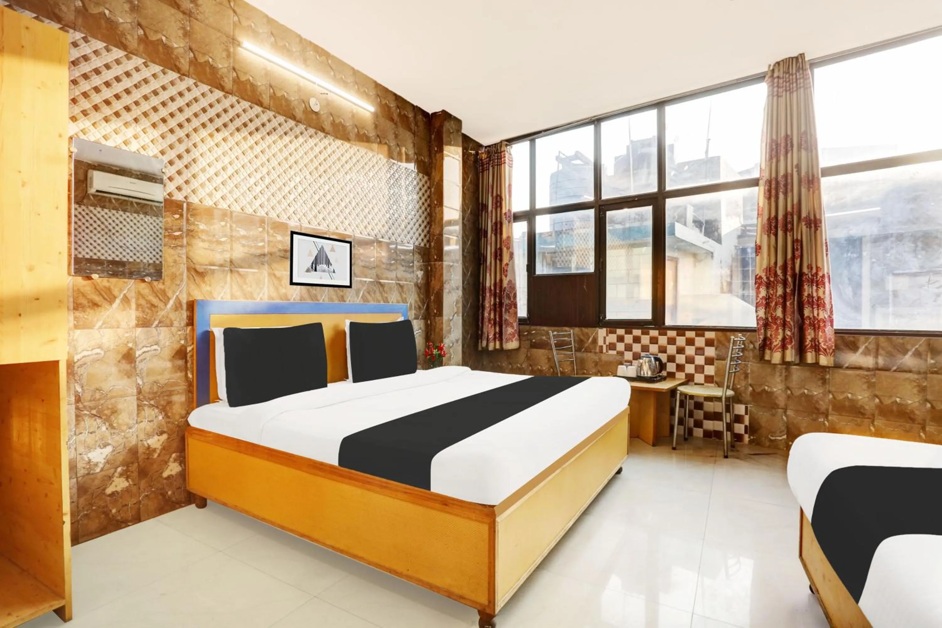 Bedroom, Bed in Hotel O Jammu Near Ragunath Bazaar Formerly GoodWill