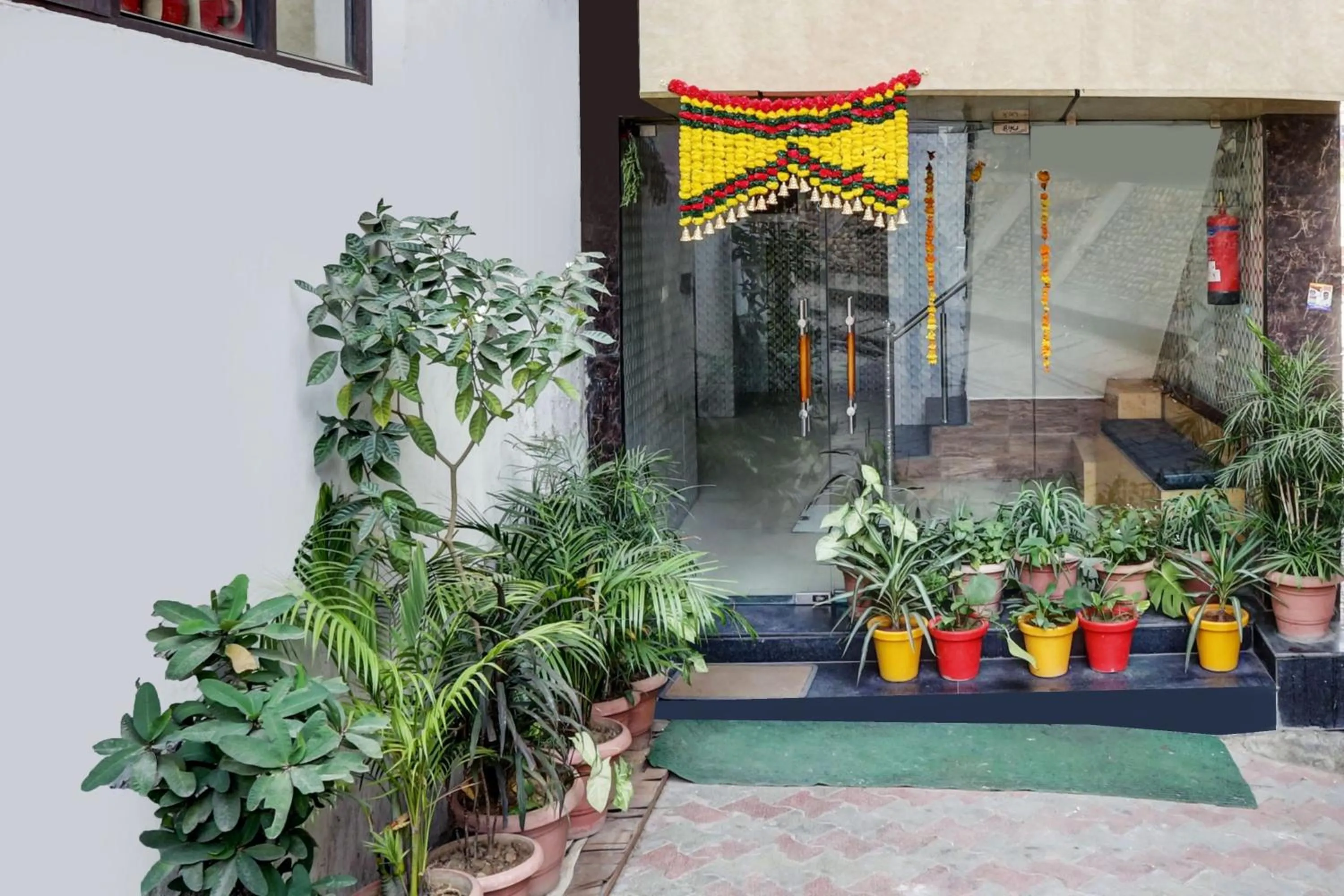 Facade/entrance in Hotel O Jammu Near Ragunath Bazaar Formerly GoodWill