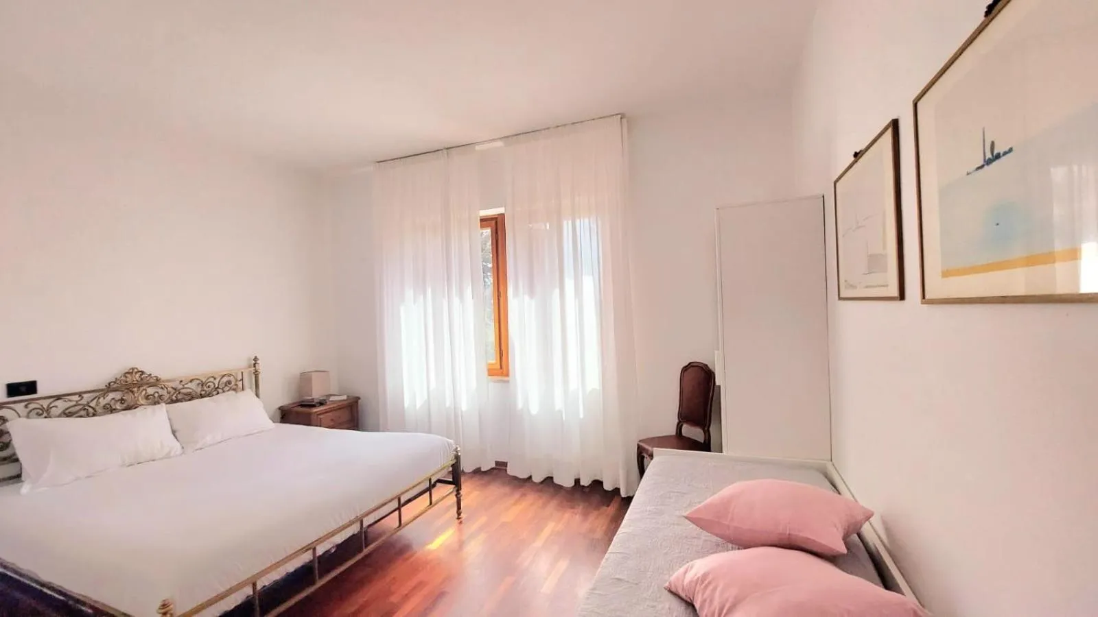 Bed in Villa Rilke Duino