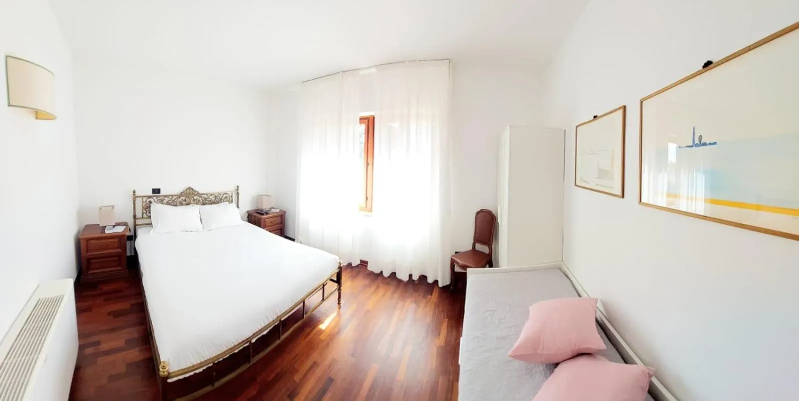 Bed in Villa Rilke Duino