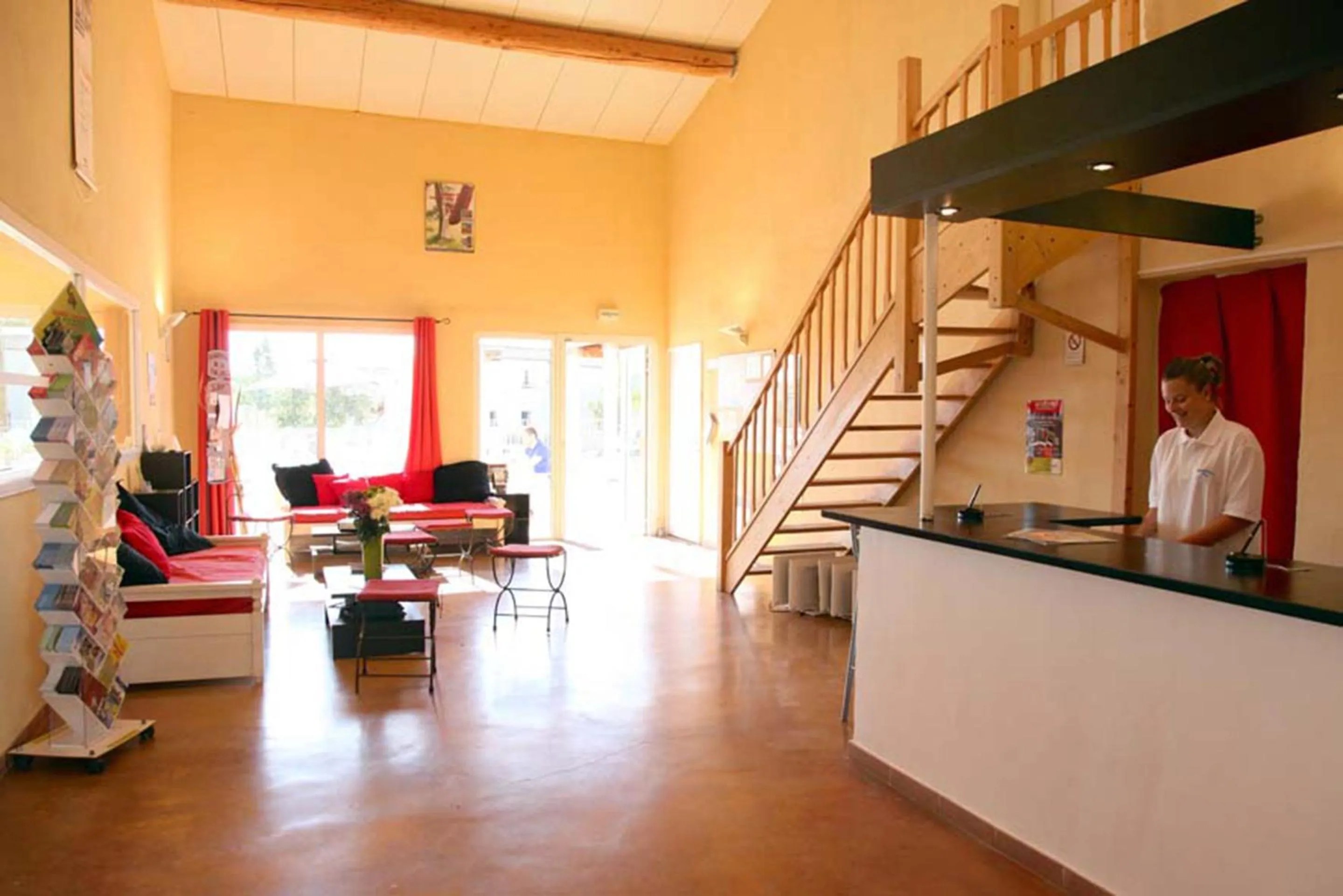 Lobby or reception in Résidence Néméa les Portes des Cévennes