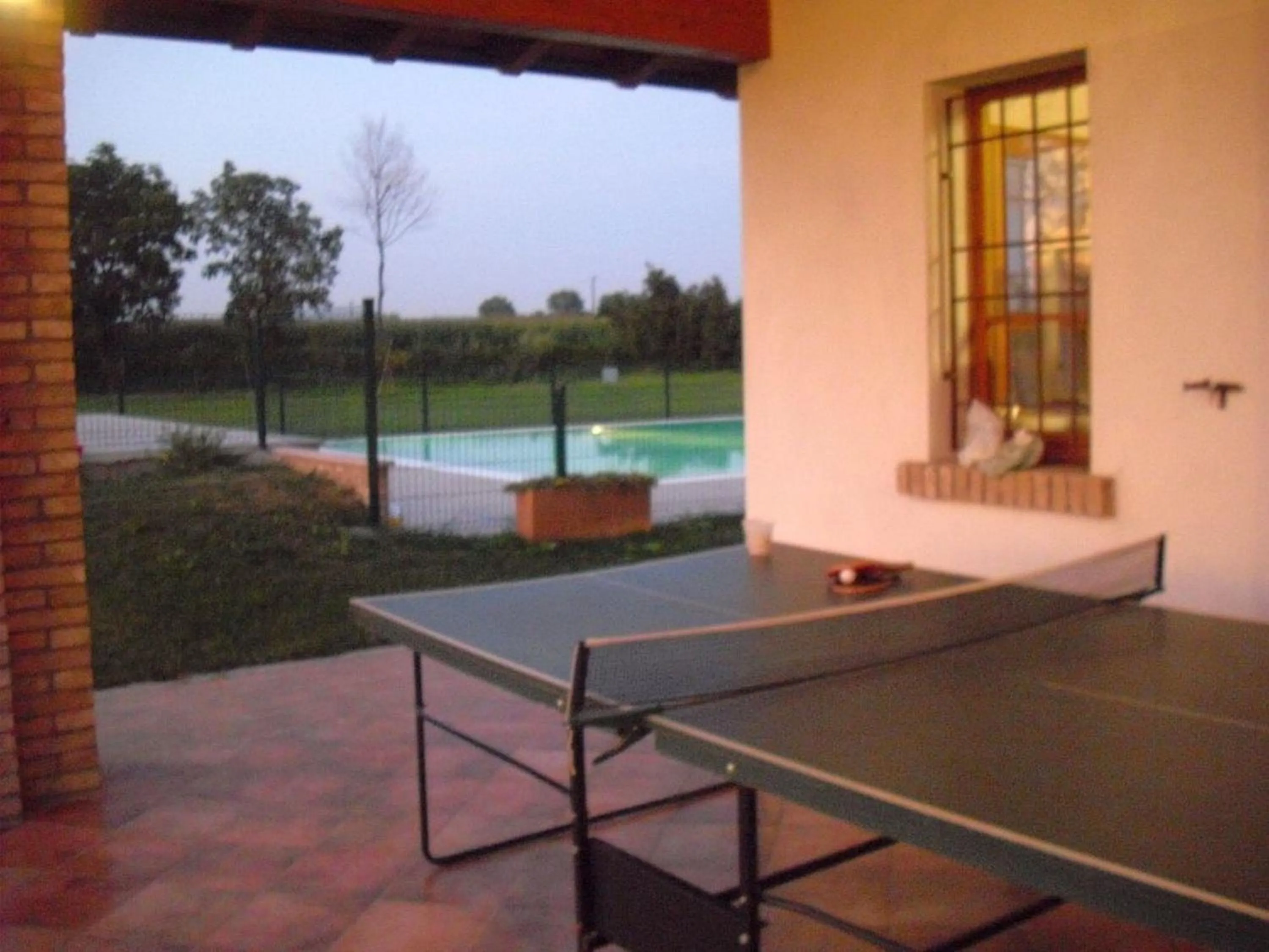 Table tennis in La Garzaga Turismo Rurale