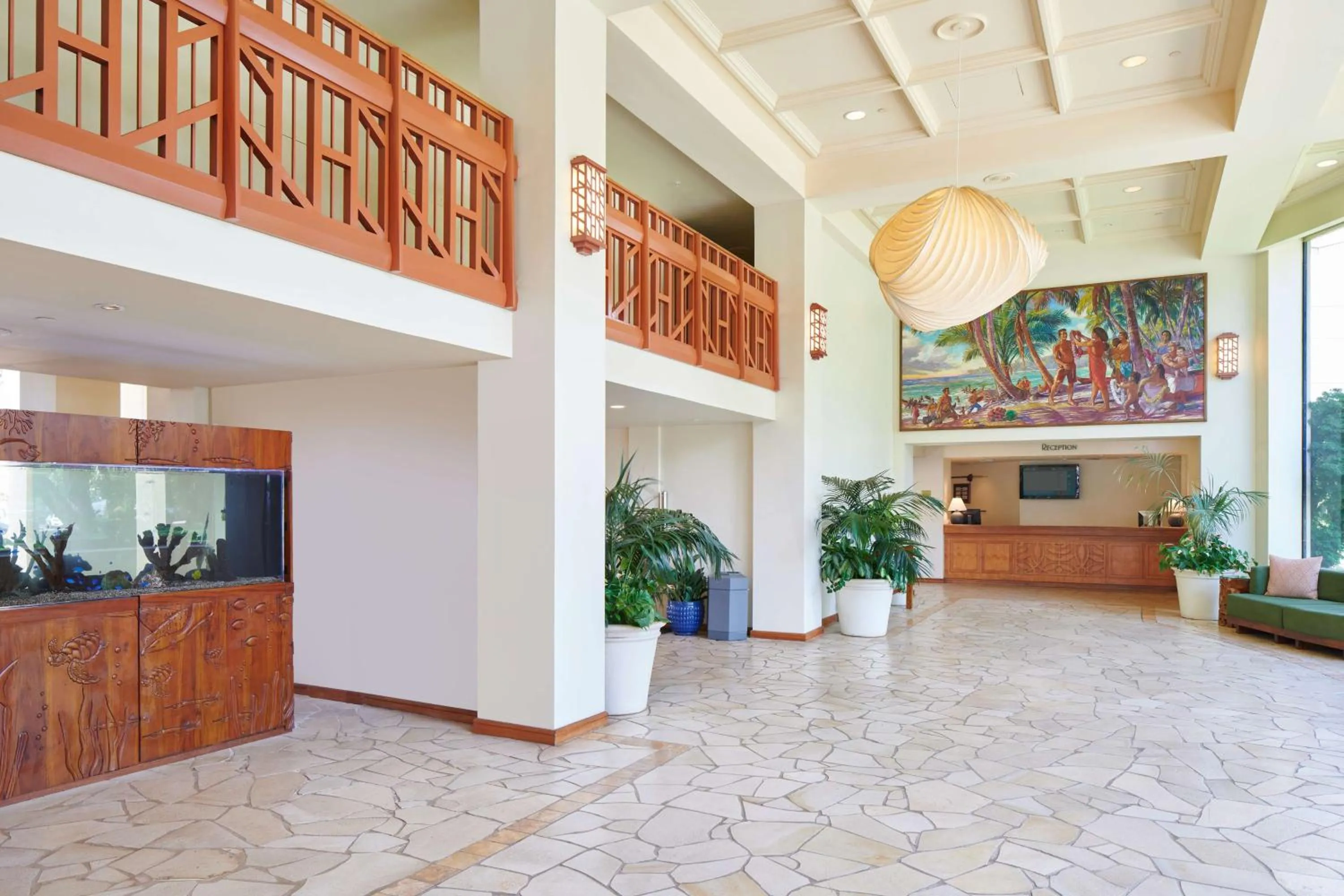 Communal lounge/ TV room in Aston Kaanapali Shores