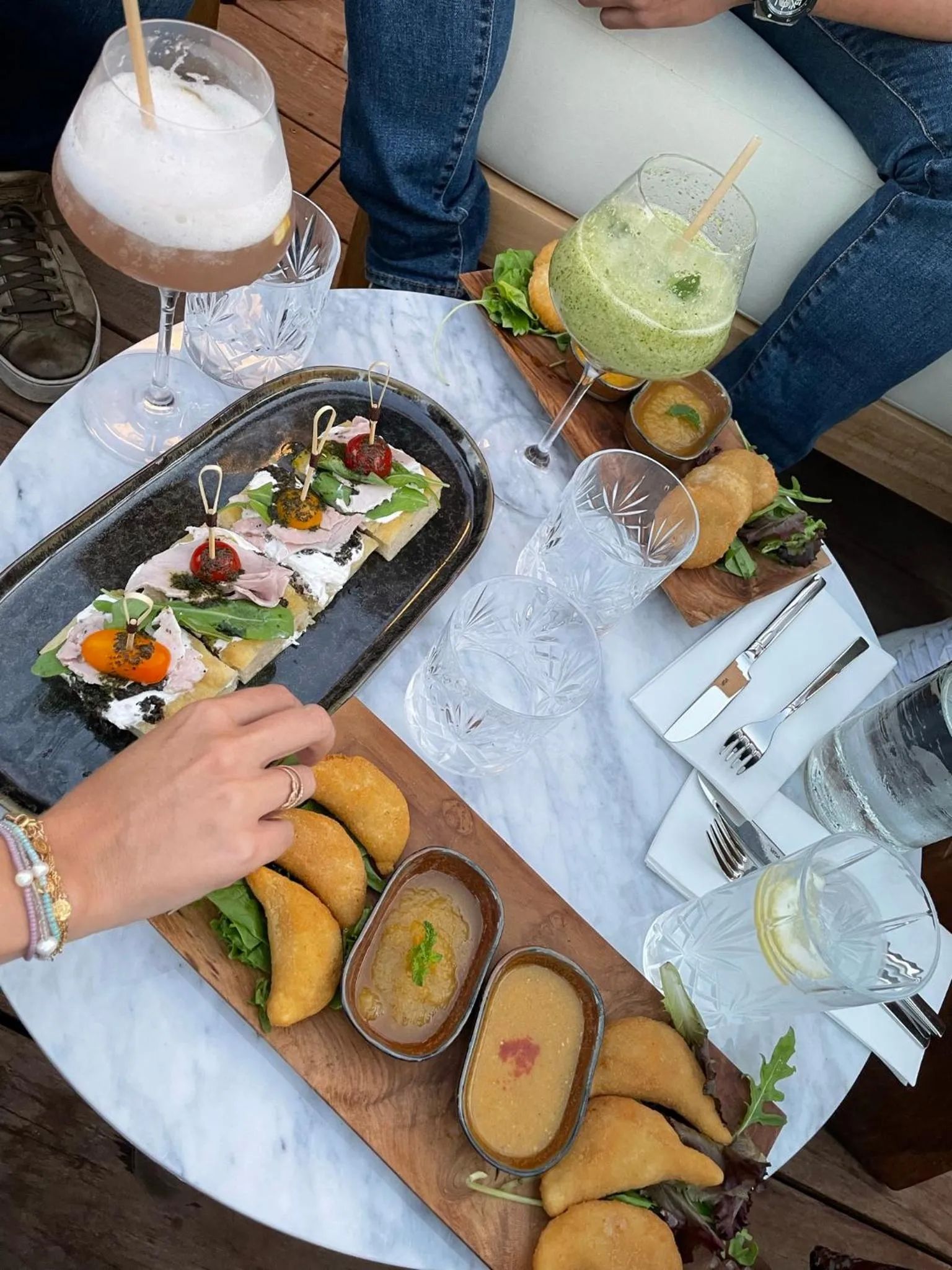 Patio in Hotel L'Acquale