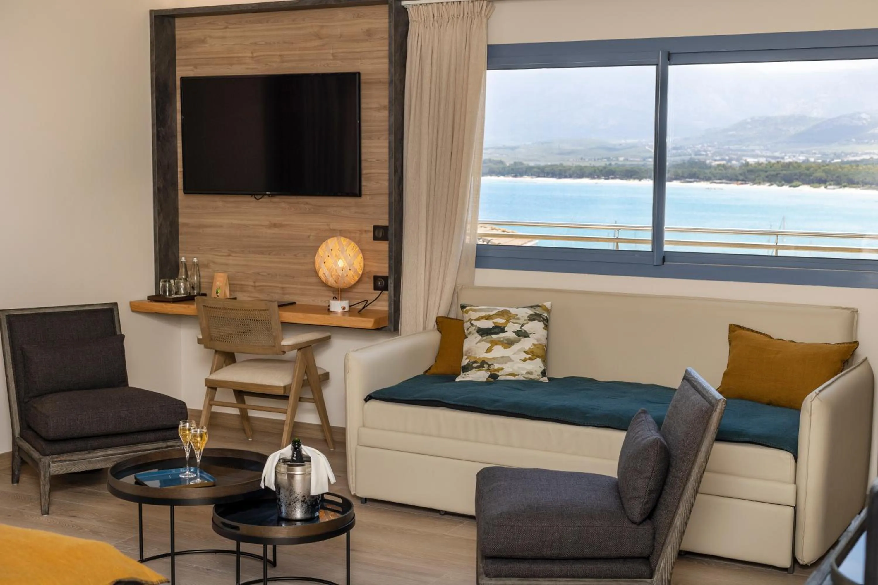 Seating area in Hotel L'Acquale