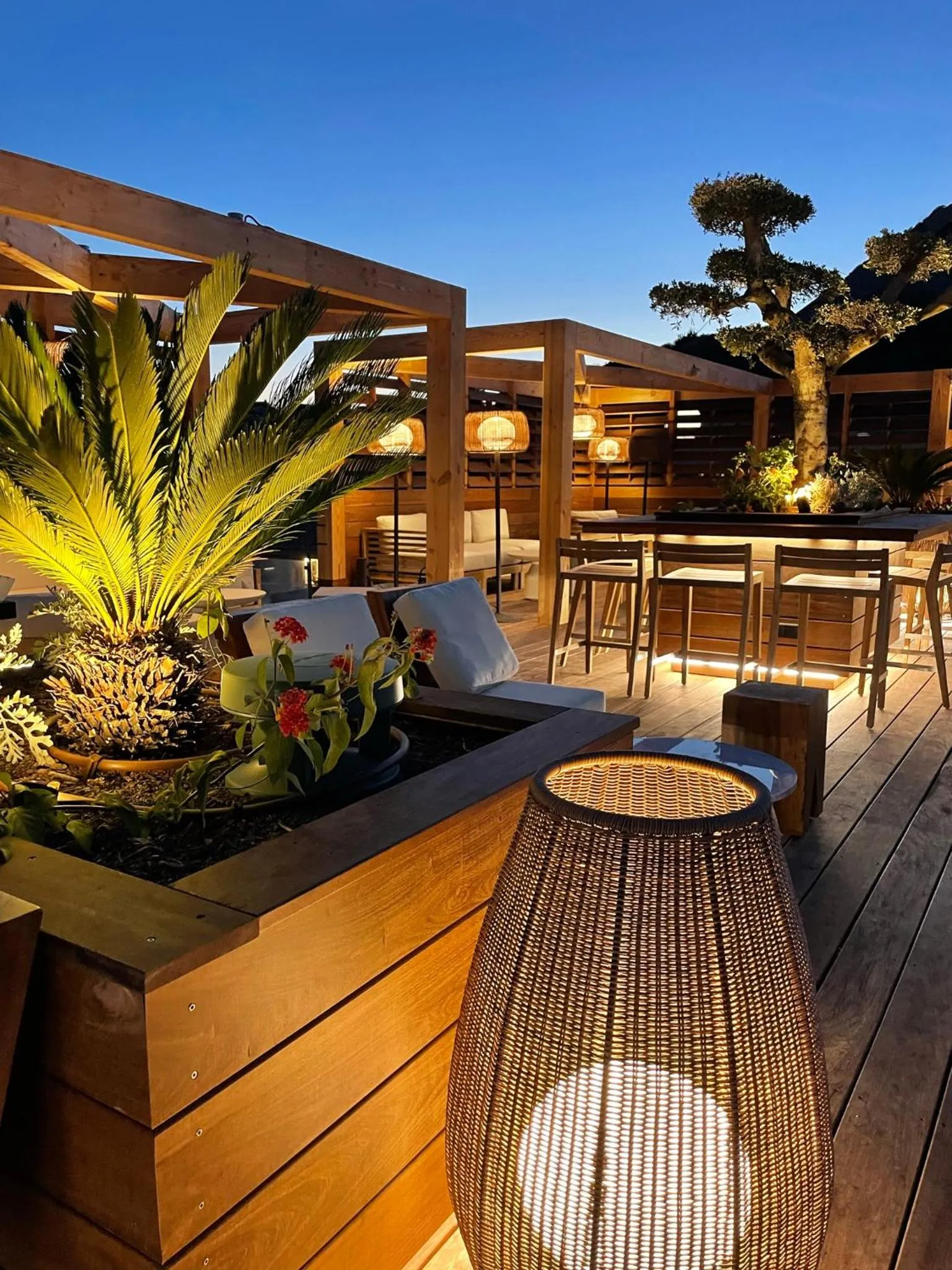 Patio in Hotel L'Acquale