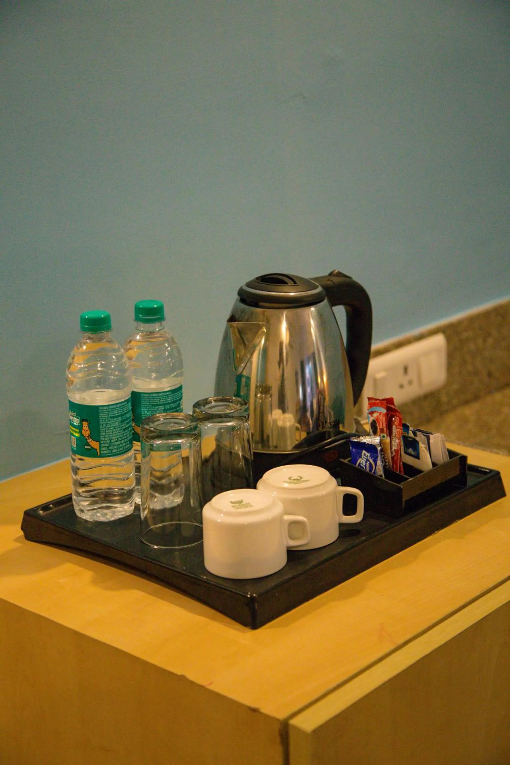 Coffee/tea facilities in Four Leaf Service Suites, Haridwar