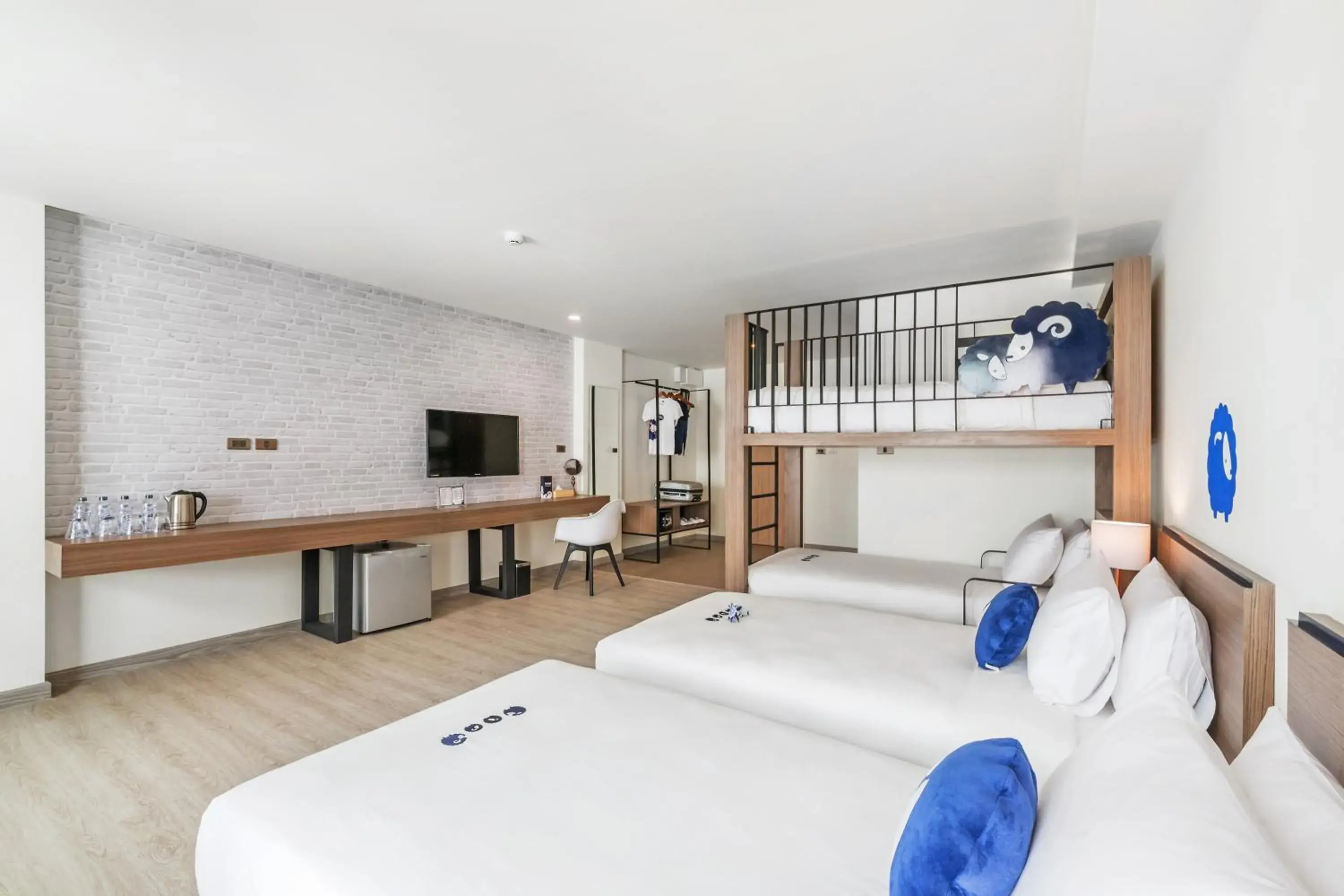 Quadruple Room in Kokotel Chiang Mai Nimman Quadruple Room in Kokotel Chiang Mai Nimman