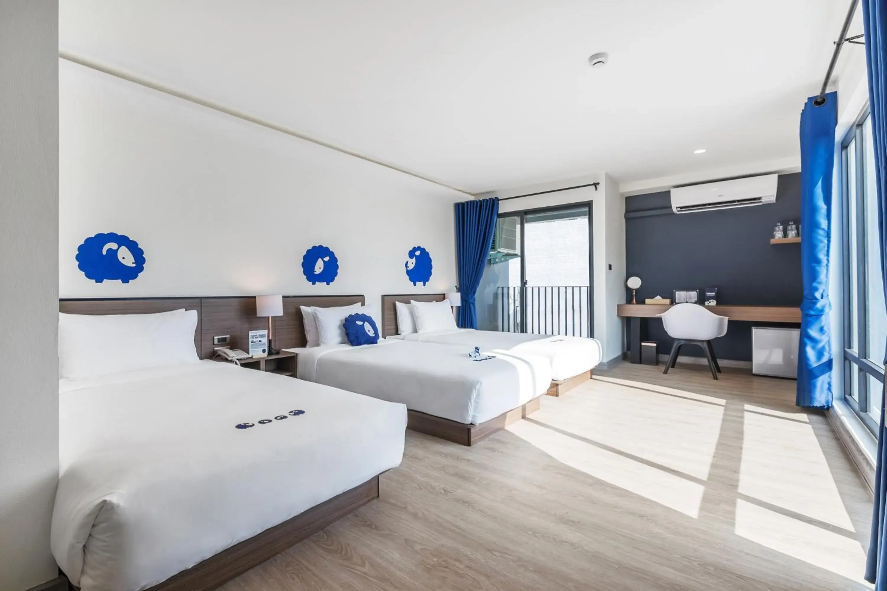 Triple Room in Kokotel Chiang Mai Nimman Triple Room in Kokotel Chiang Mai Nimman