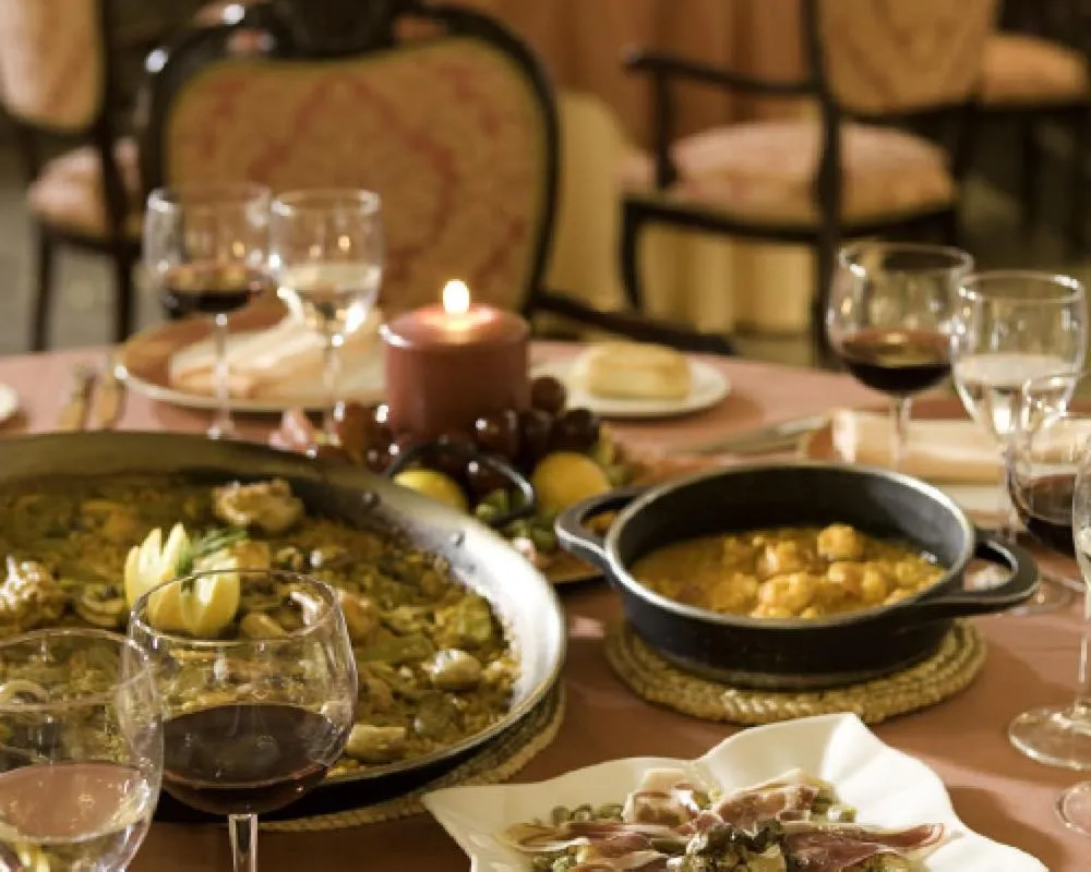 Food close-up in Casa Quiquet