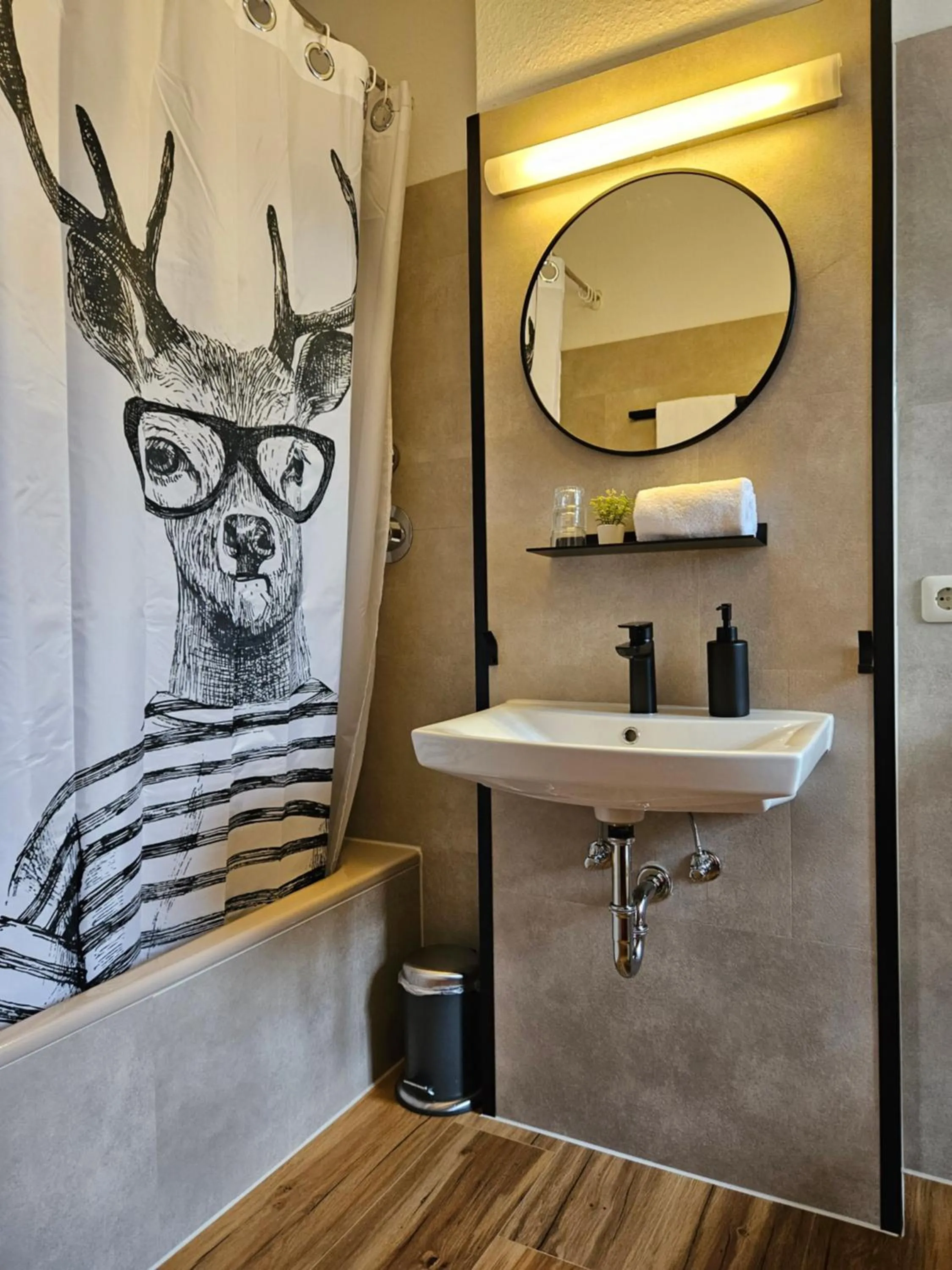 Bathroom in Landhotel Ölmühle