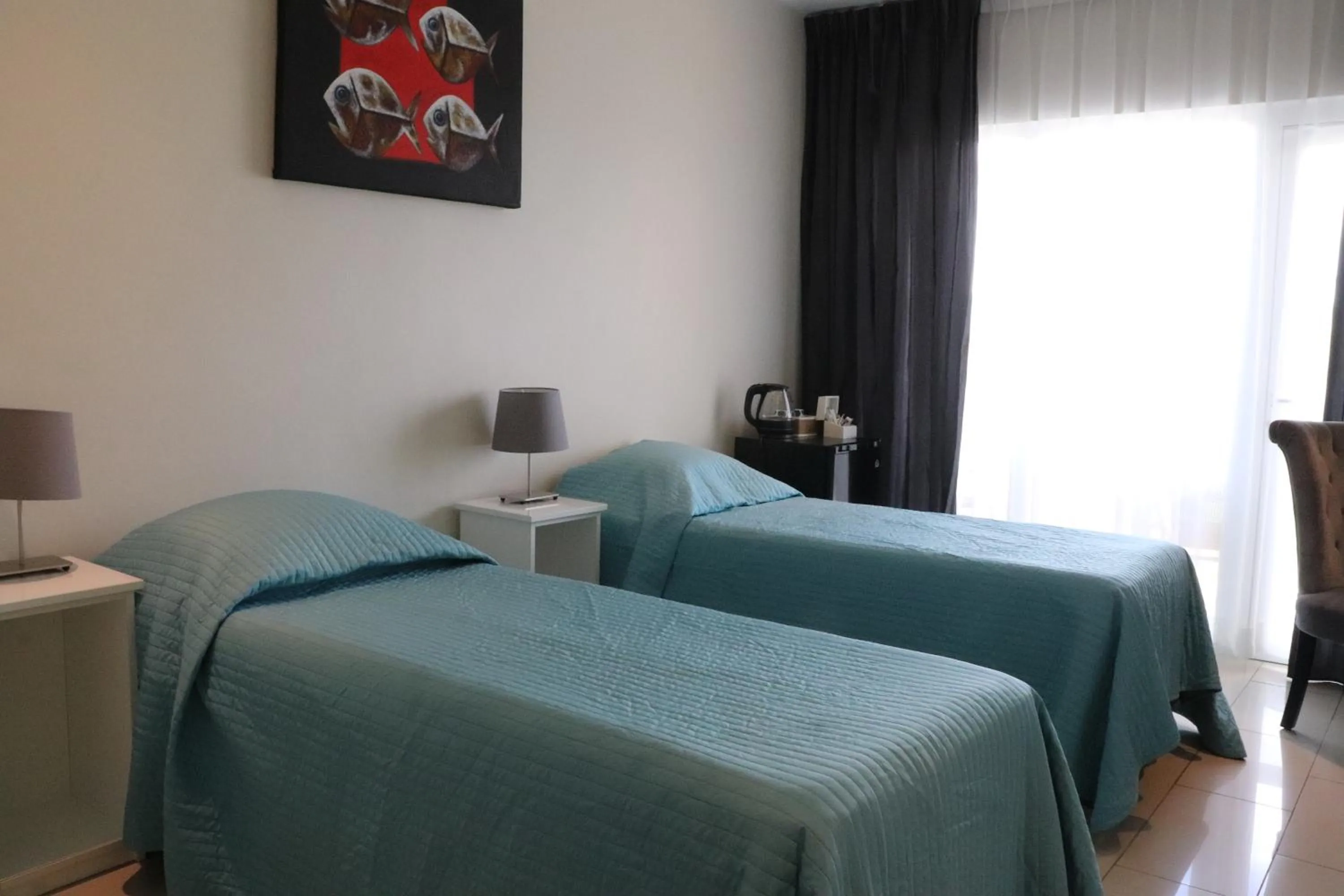 Bed in Central Hotel Bonaire