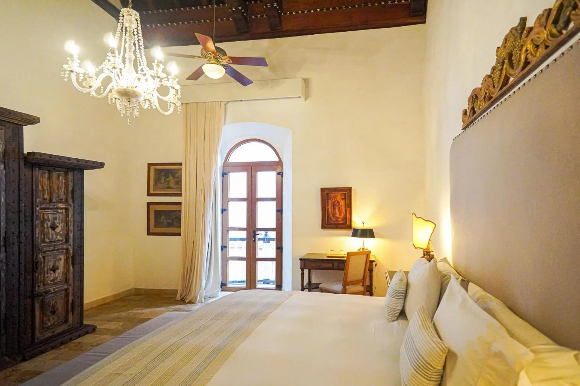 Bed in Hotel Boutique Casa Del Arzobispado