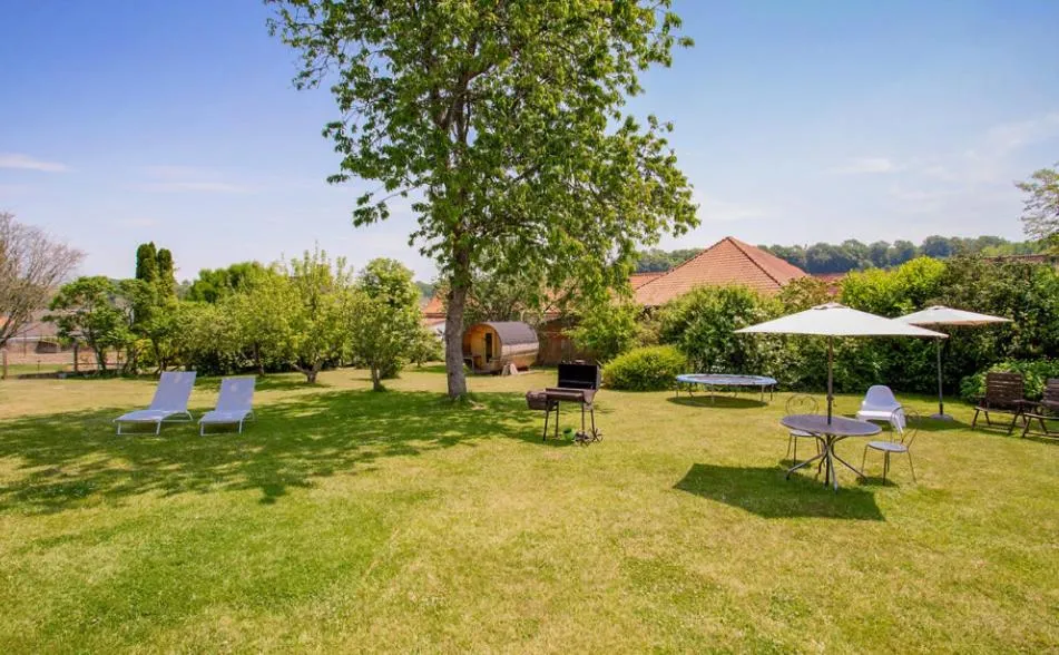 Garden in Le presbytère de Fressin