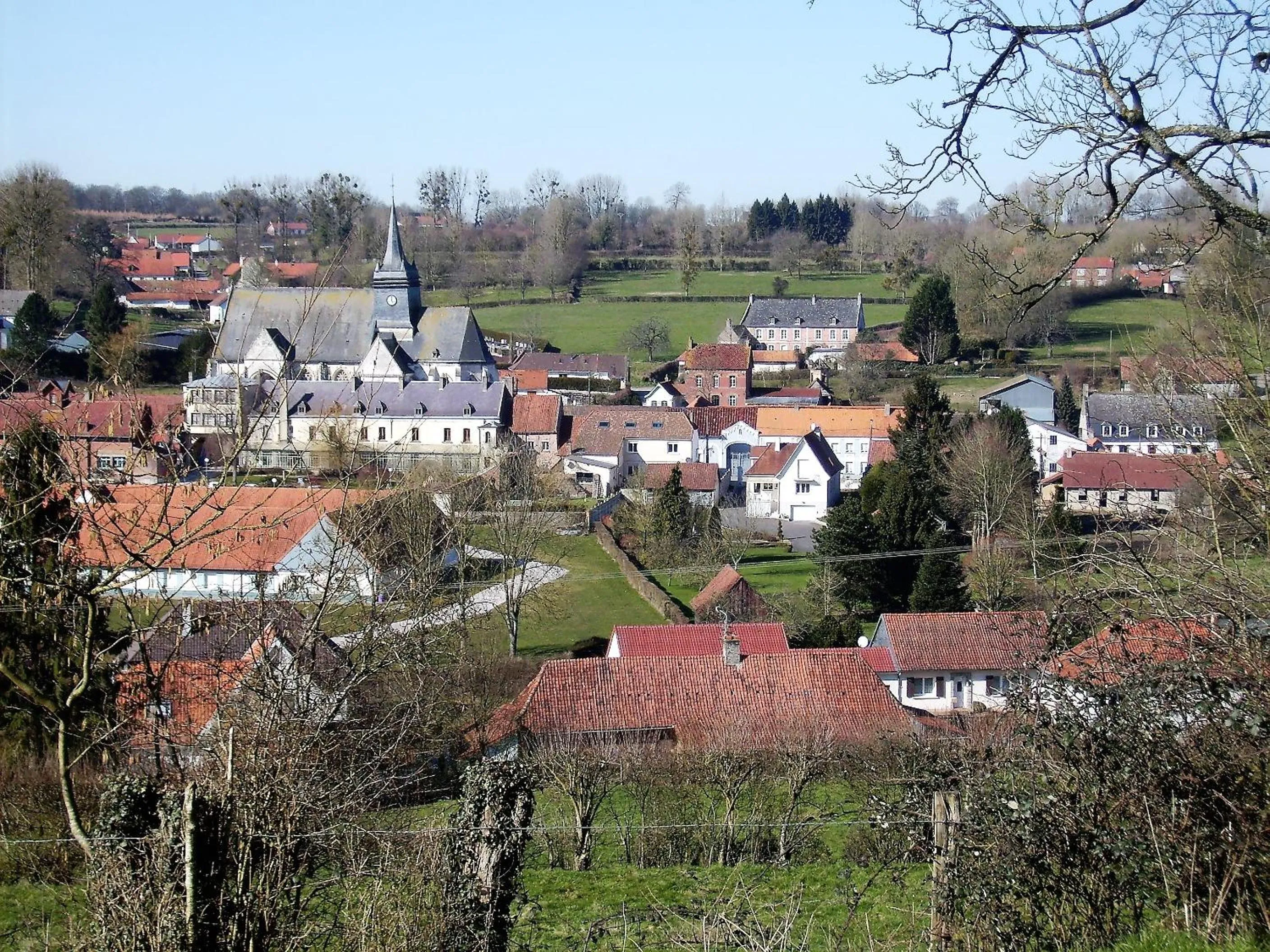 Natural landscape in Le presbytère de Fressin