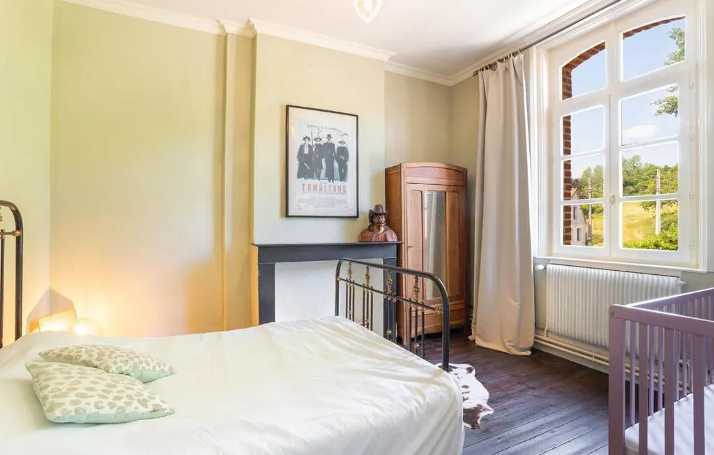 Bedroom, Bed in Le presbytère de Fressin