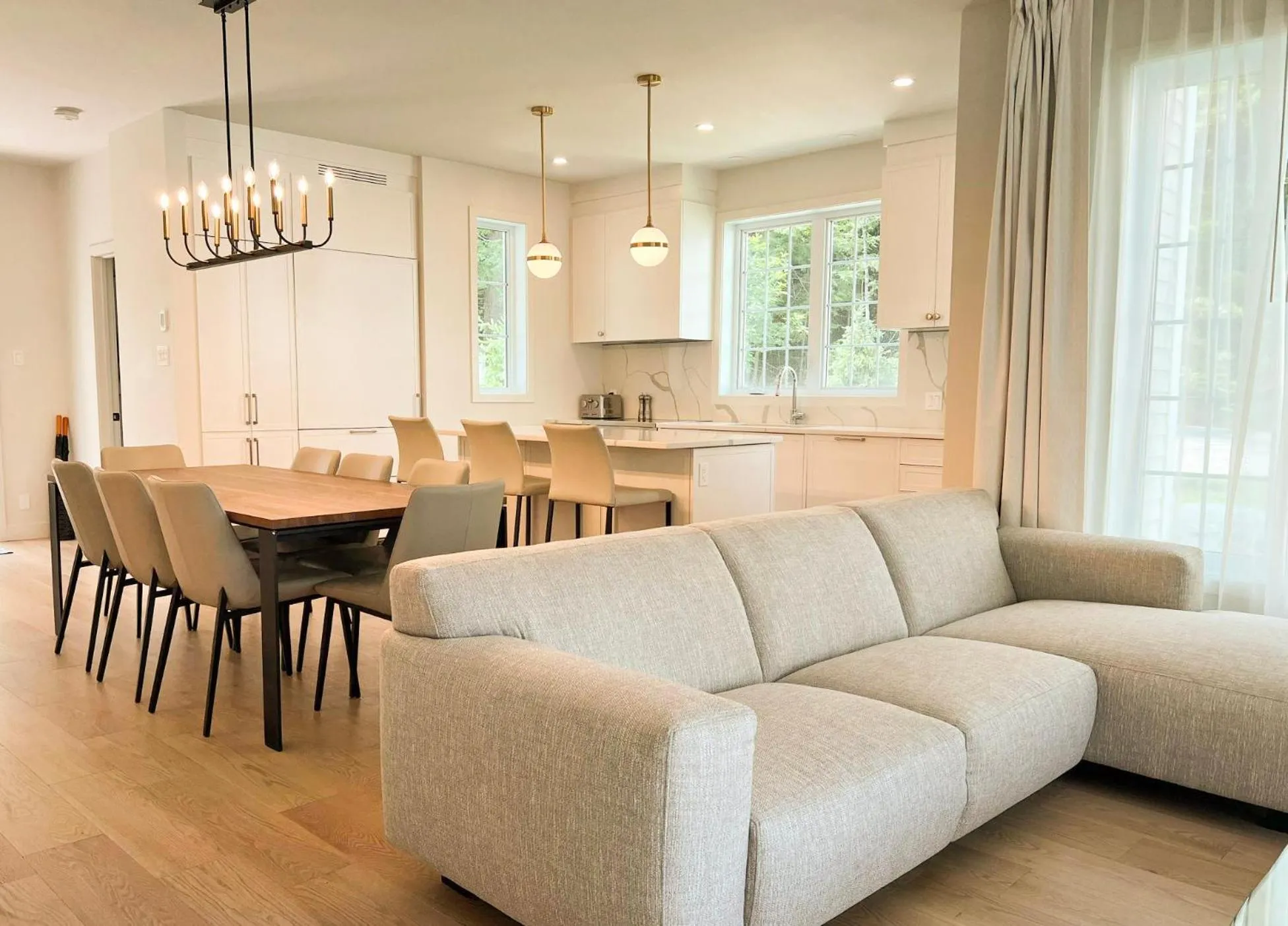 Kitchen or kitchenette in Ripplecove Hotel & Spa