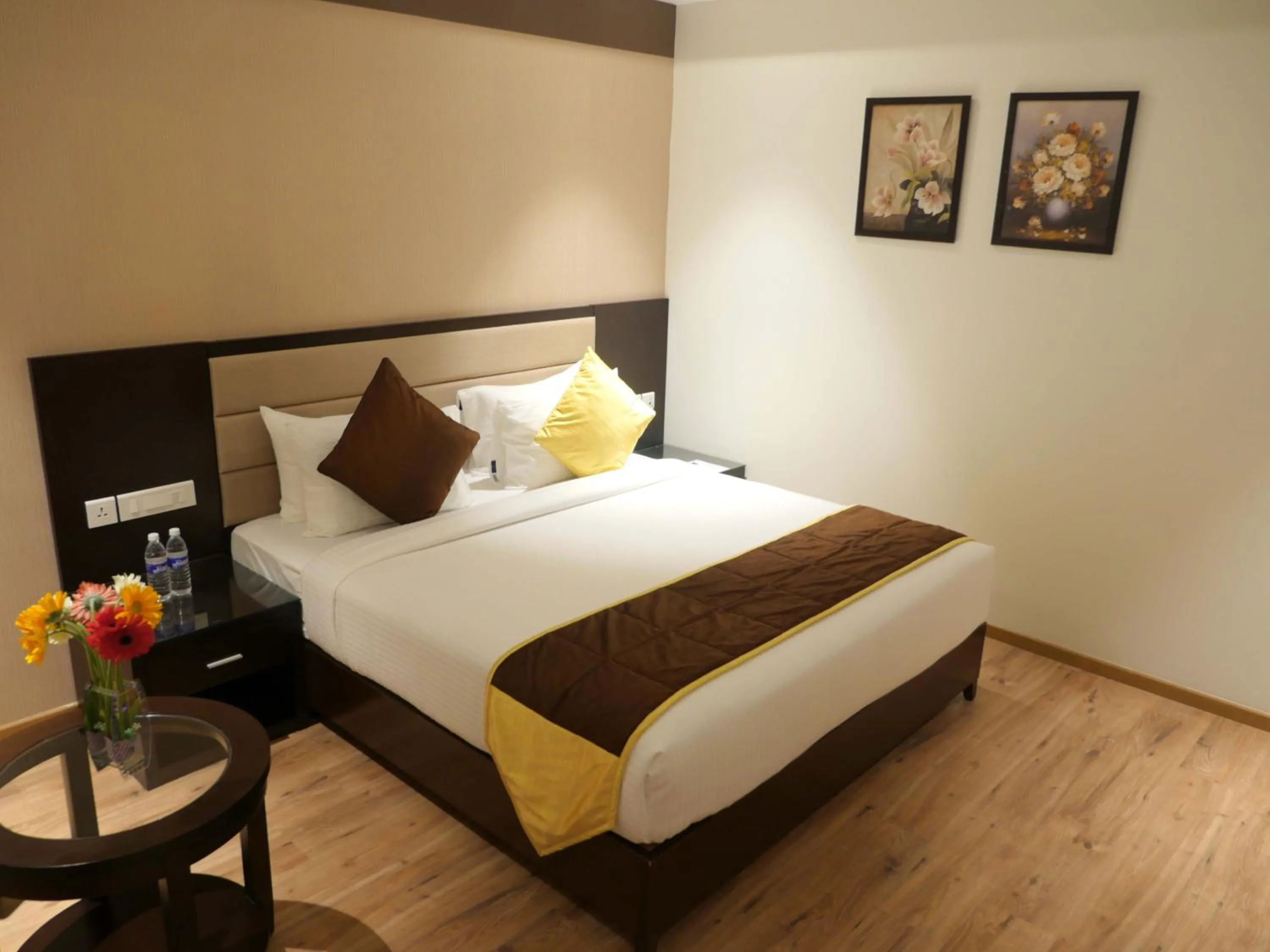 Bed in ASR Parklane, A Bergamont Hotel - Hosur