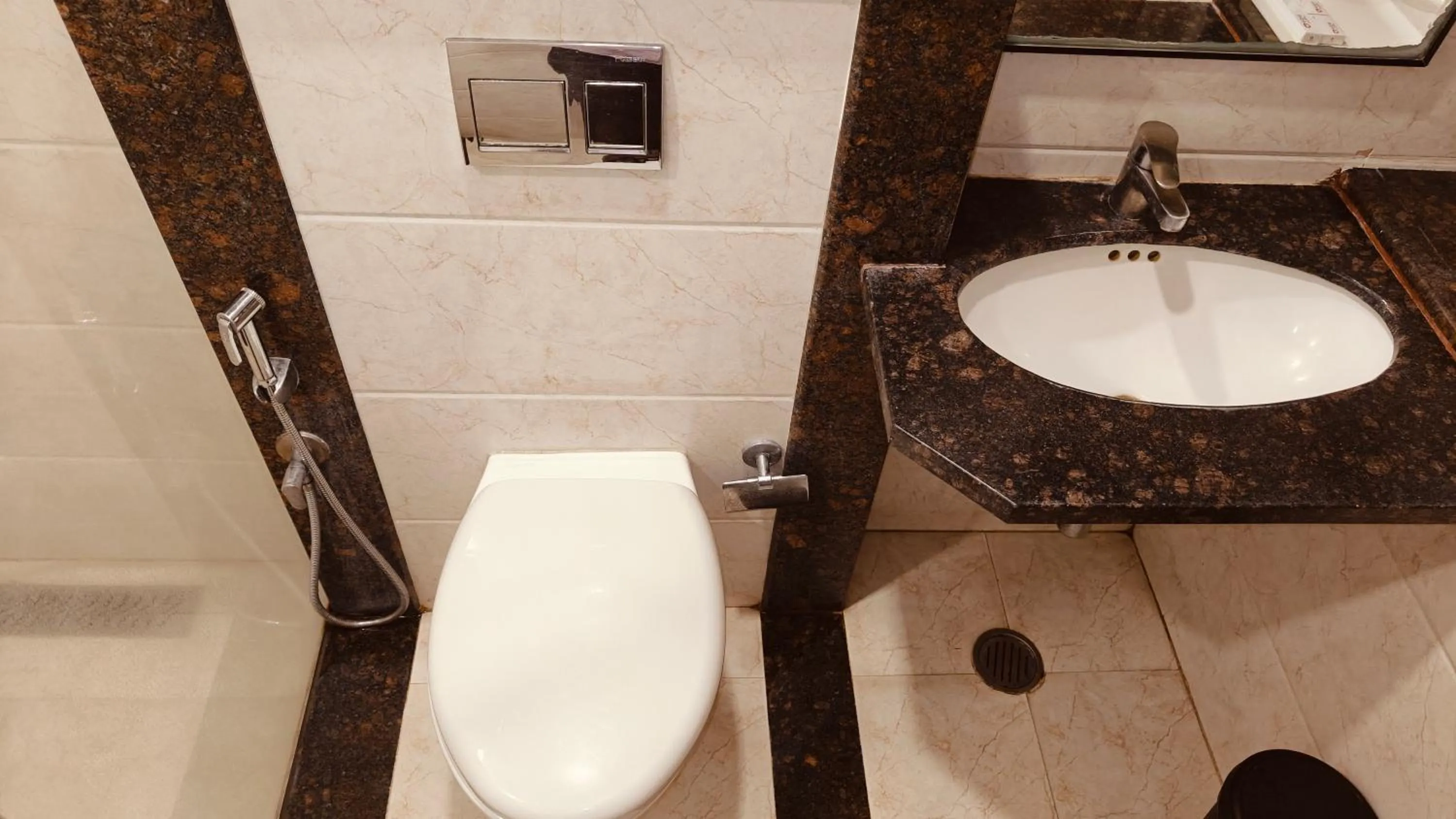 Toilet in ASR Parklane, A Bergamont Hotel - Hosur