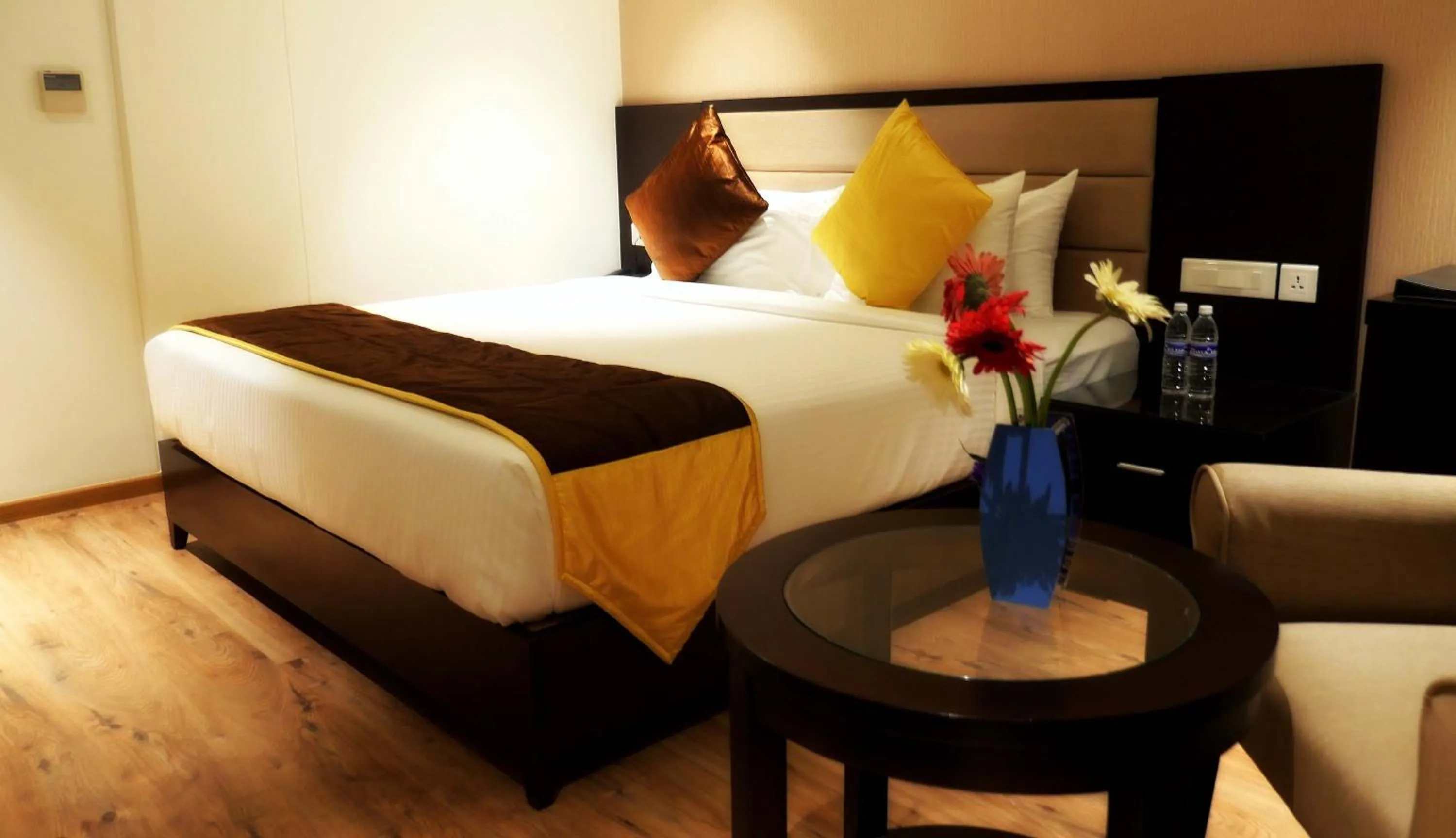 Bed in ASR Parklane, A Bergamont Hotel - Hosur