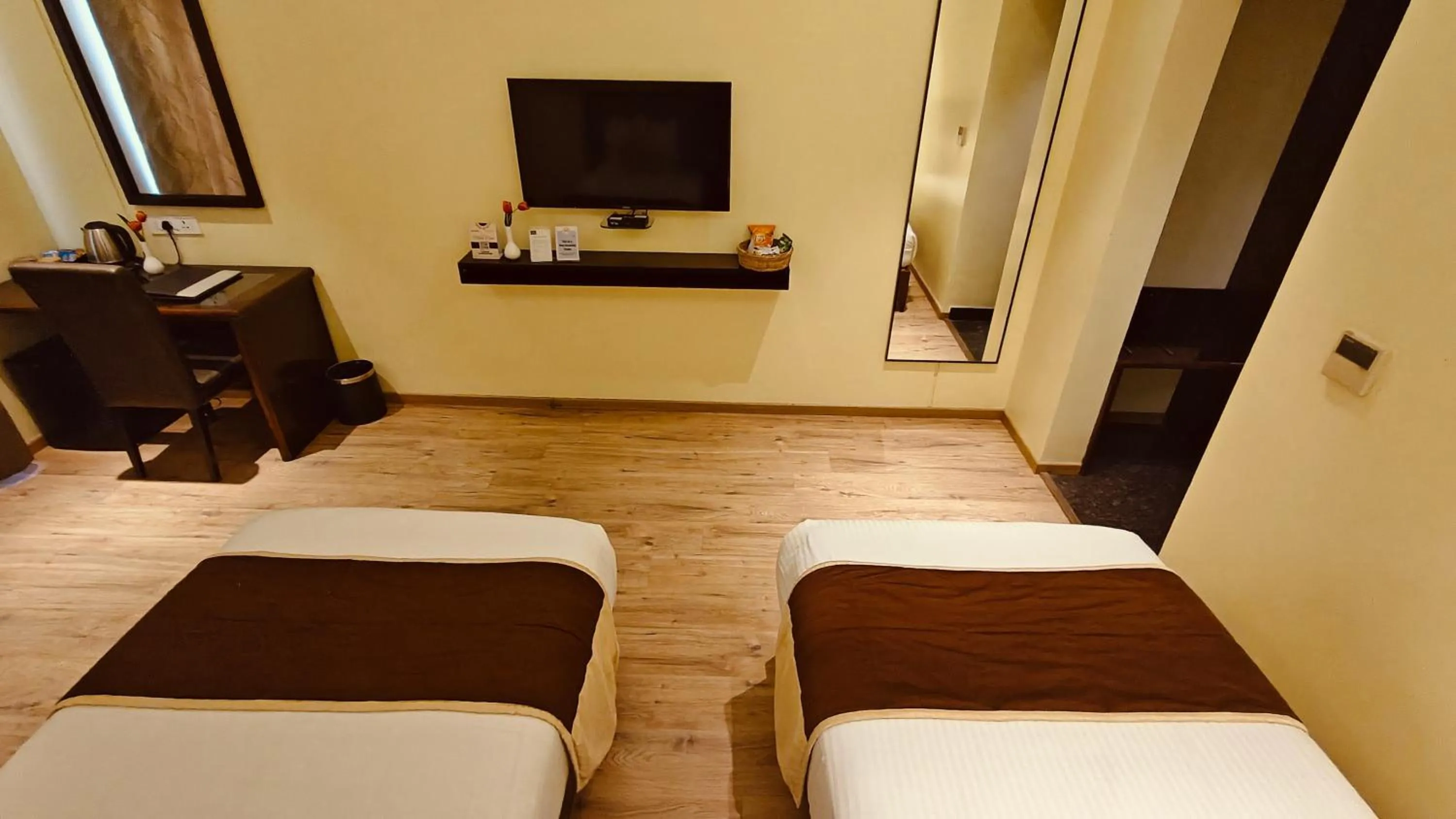 Bed in ASR Parklane, A Bergamont Hotel - Hosur