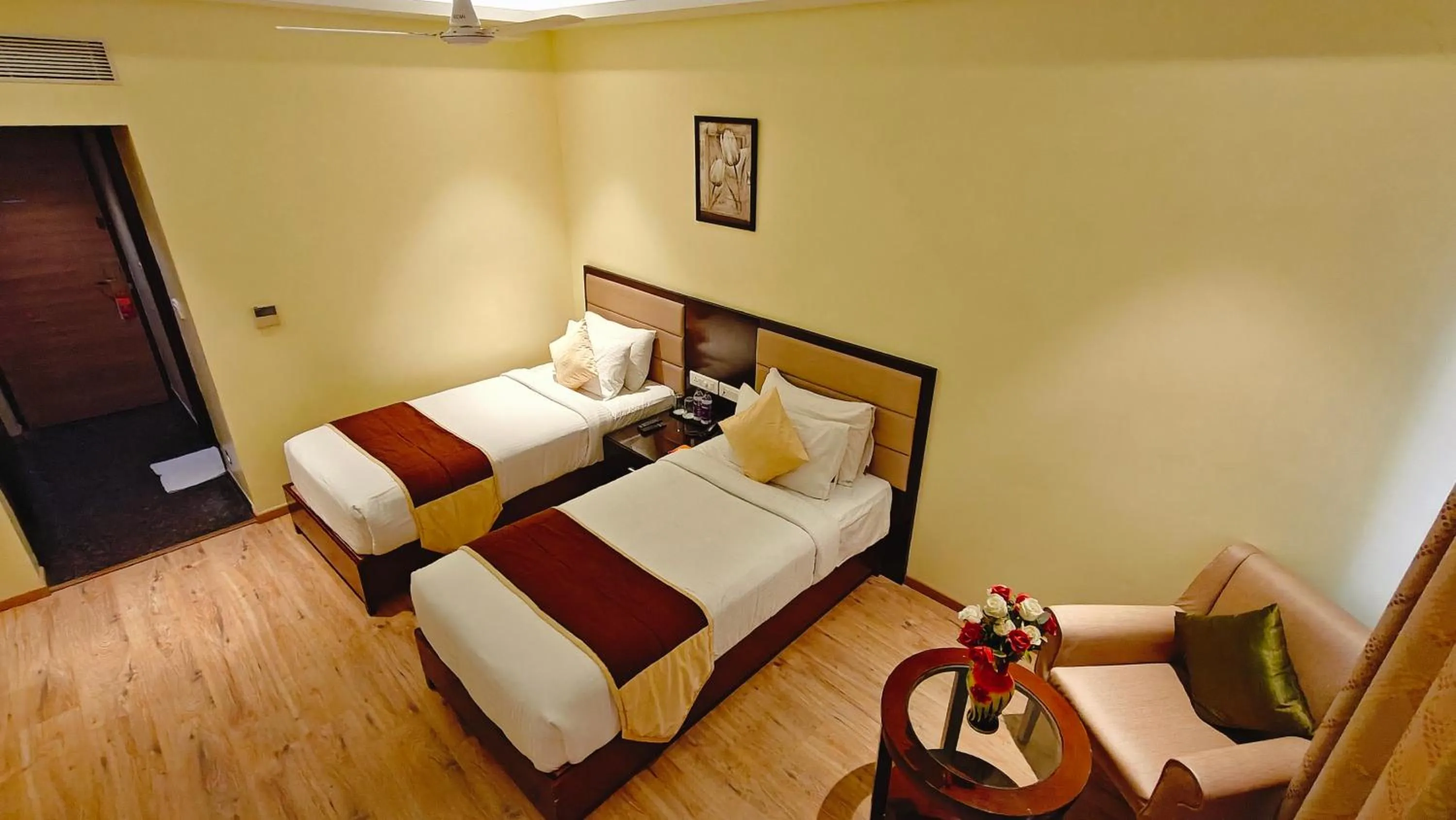 Bed in ASR Parklane, A Bergamont Hotel - Hosur