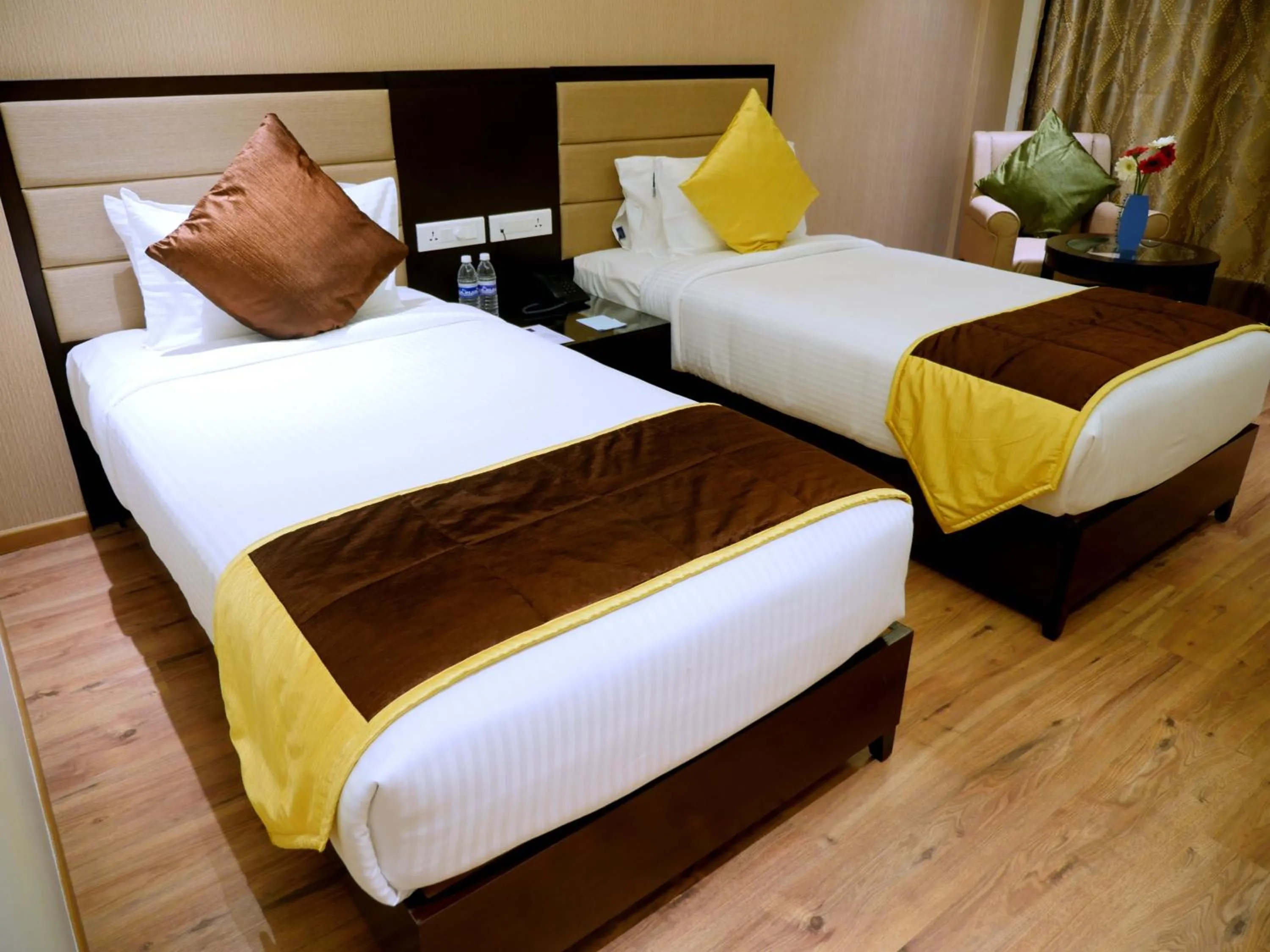 Bed in ASR Parklane, A Bergamont Hotel - Hosur