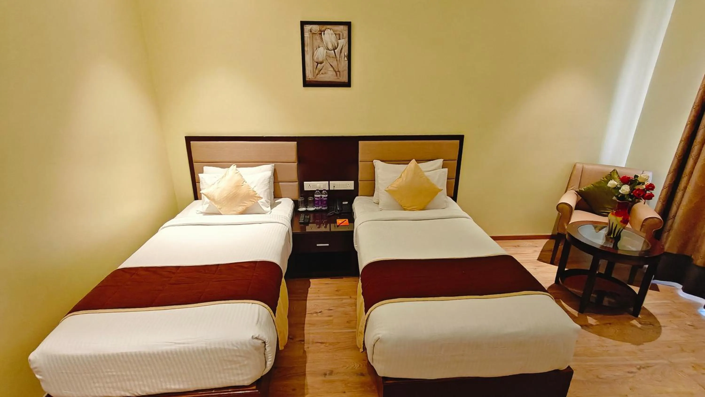 Bed in ASR Parklane, A Bergamont Hotel - Hosur