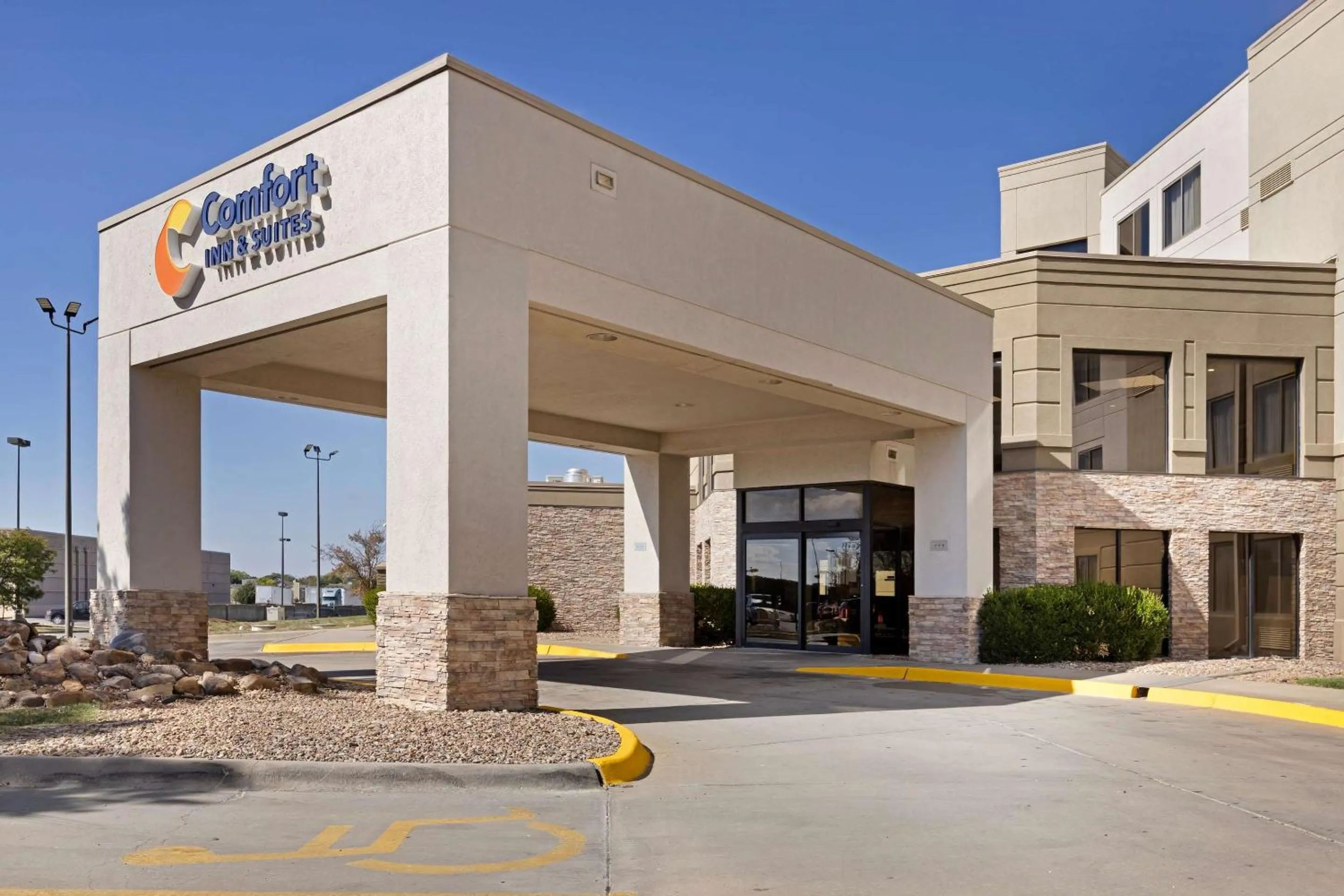 Property building in Comfort Inn & Suites Wichita Northeast