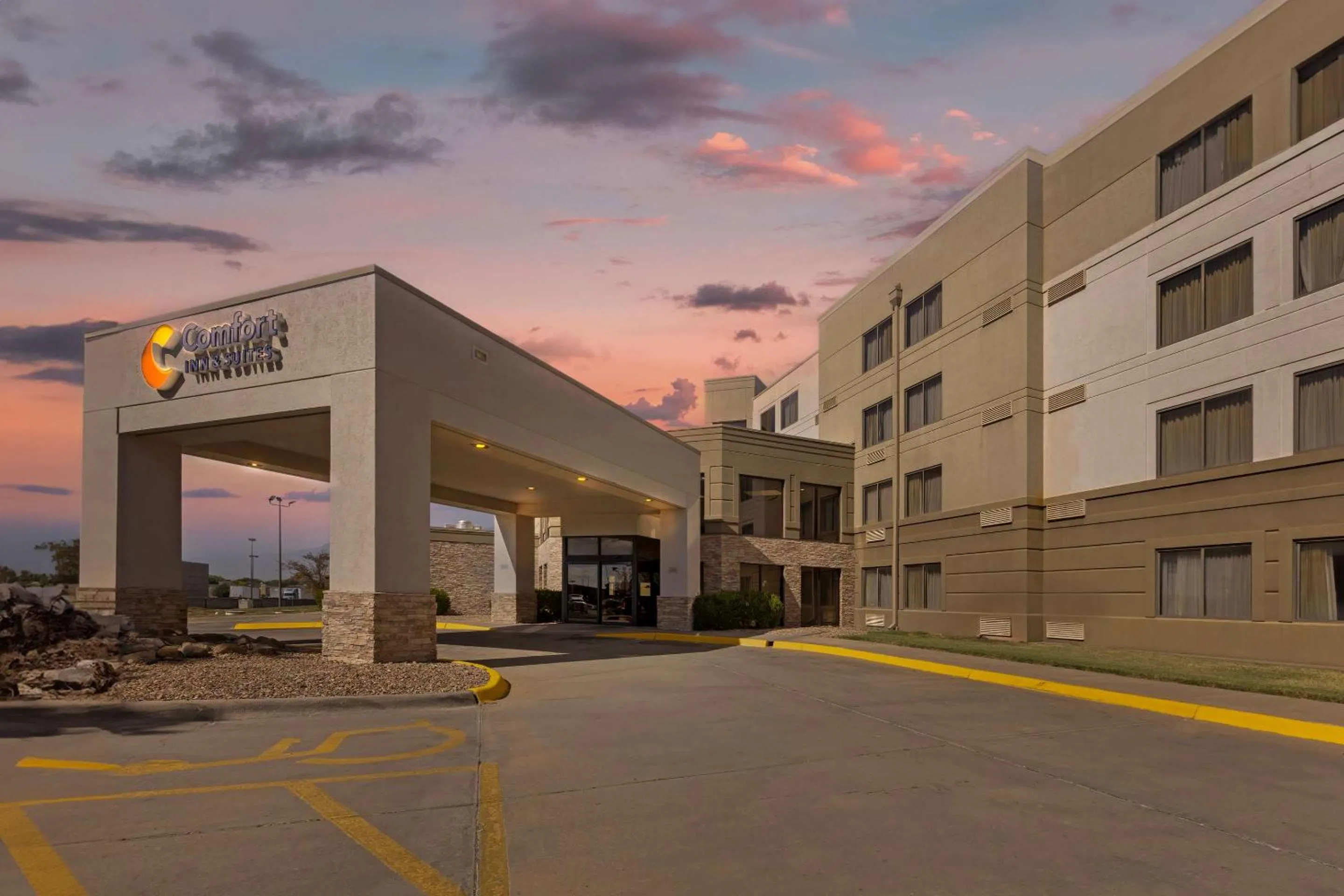 Property building in Comfort Inn & Suites Wichita Northeast