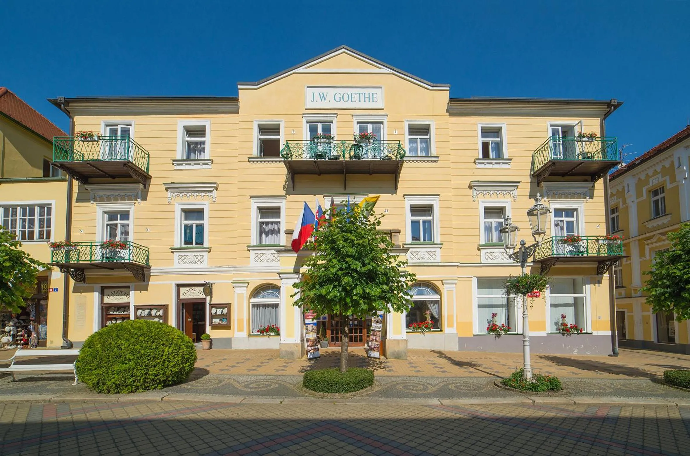 Property building in Spa Hotel Goethe