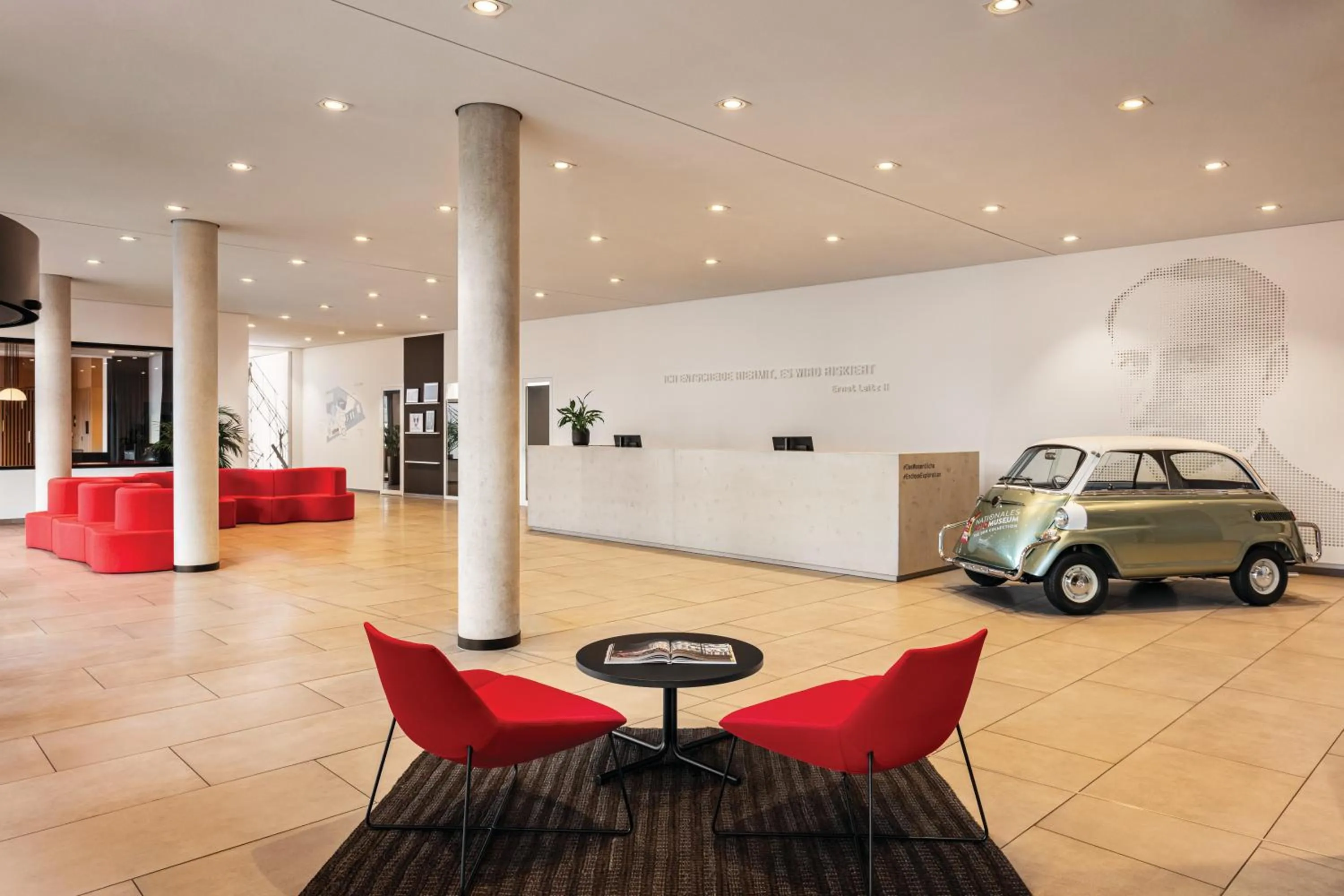 Lobby or reception in Vienna House by Wyndham Ernst Leitz Wetzlar