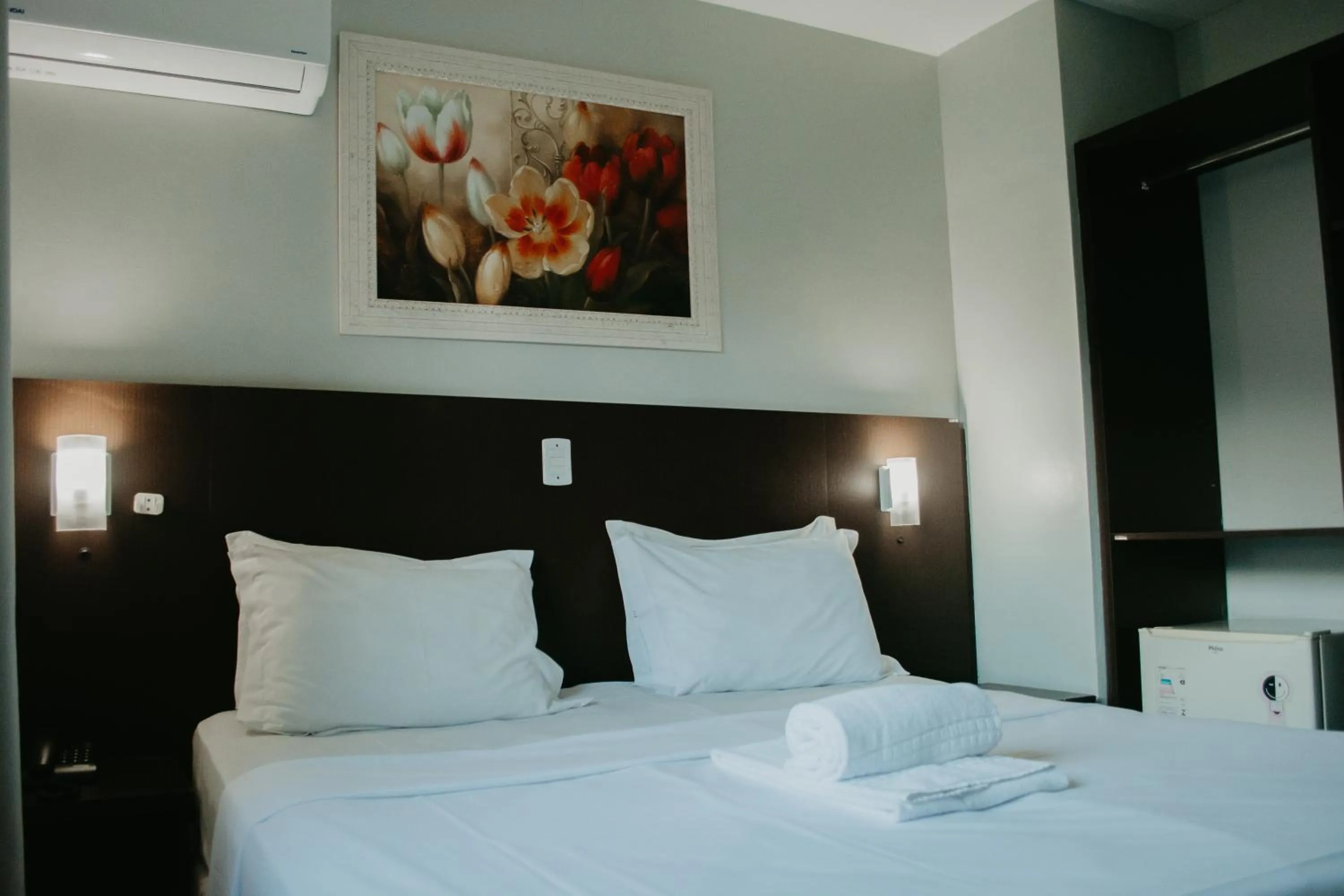 Bed in Hotel Colina São Francisco