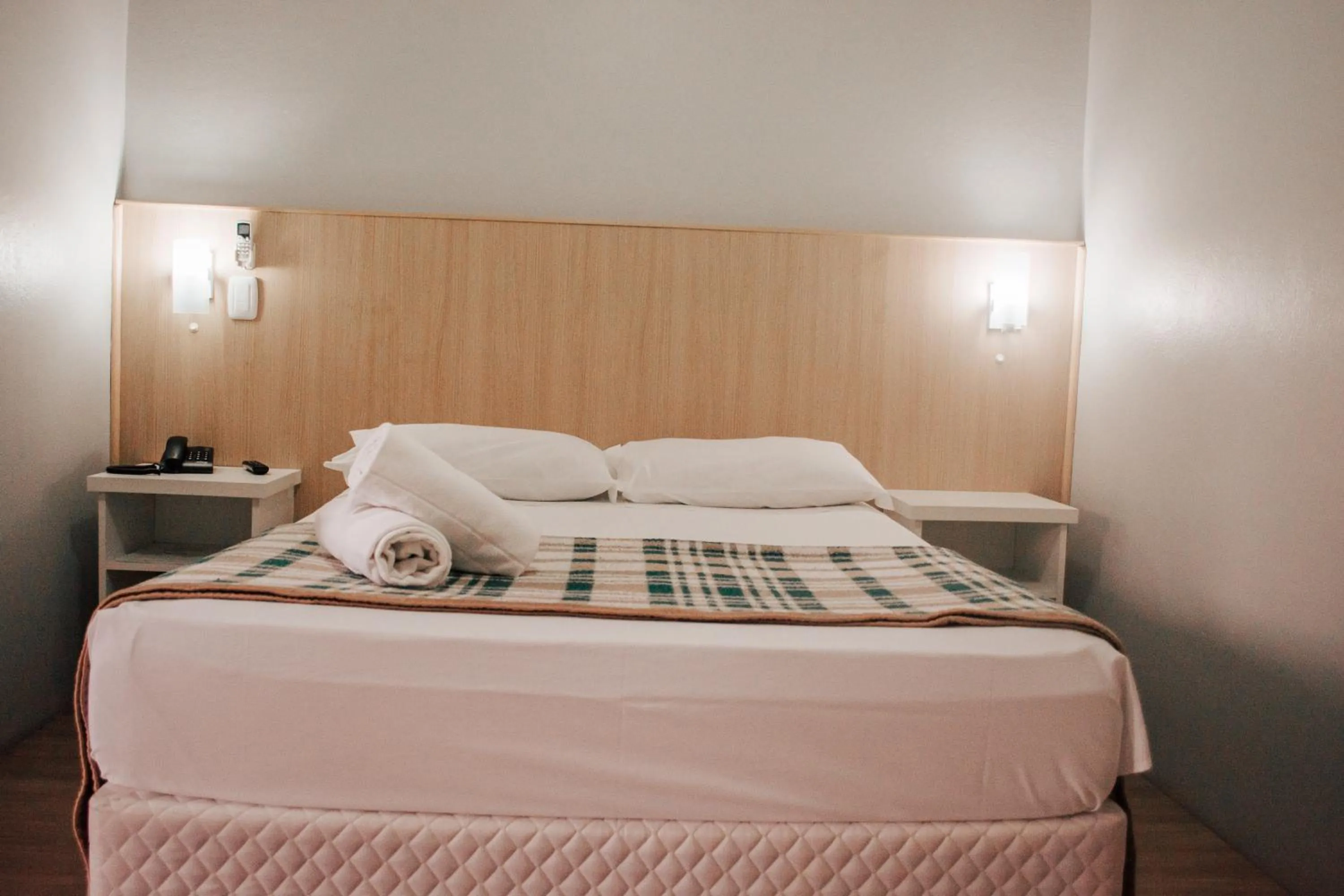 Bed in Hotel Colina São Francisco